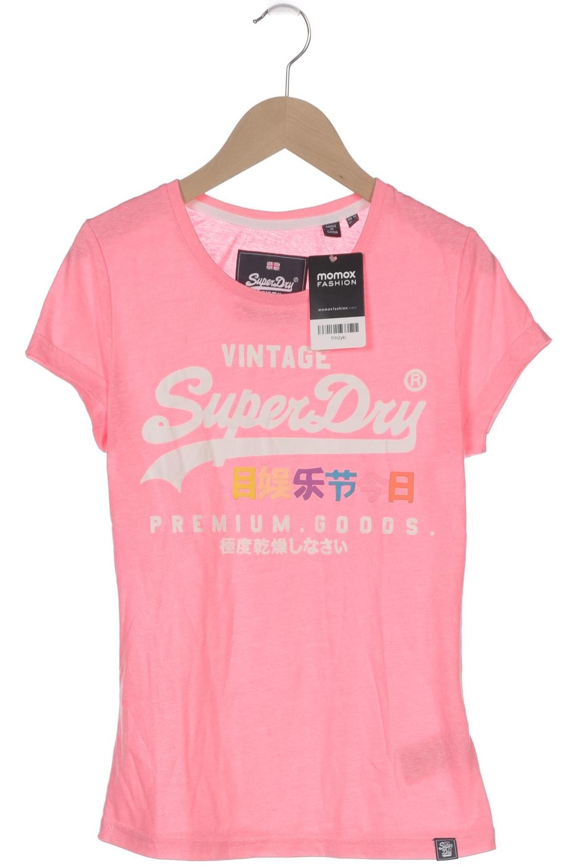 

Superdry Damen T-Shirt, pink, Gr. 38