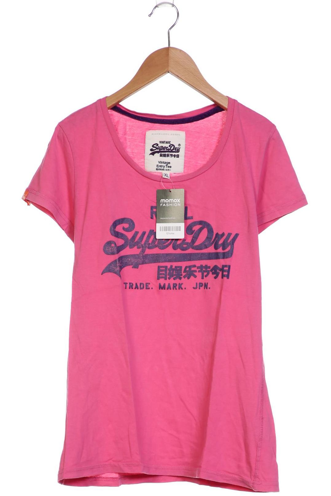 

Superdry Damen T-Shirt, pink, Gr. 44