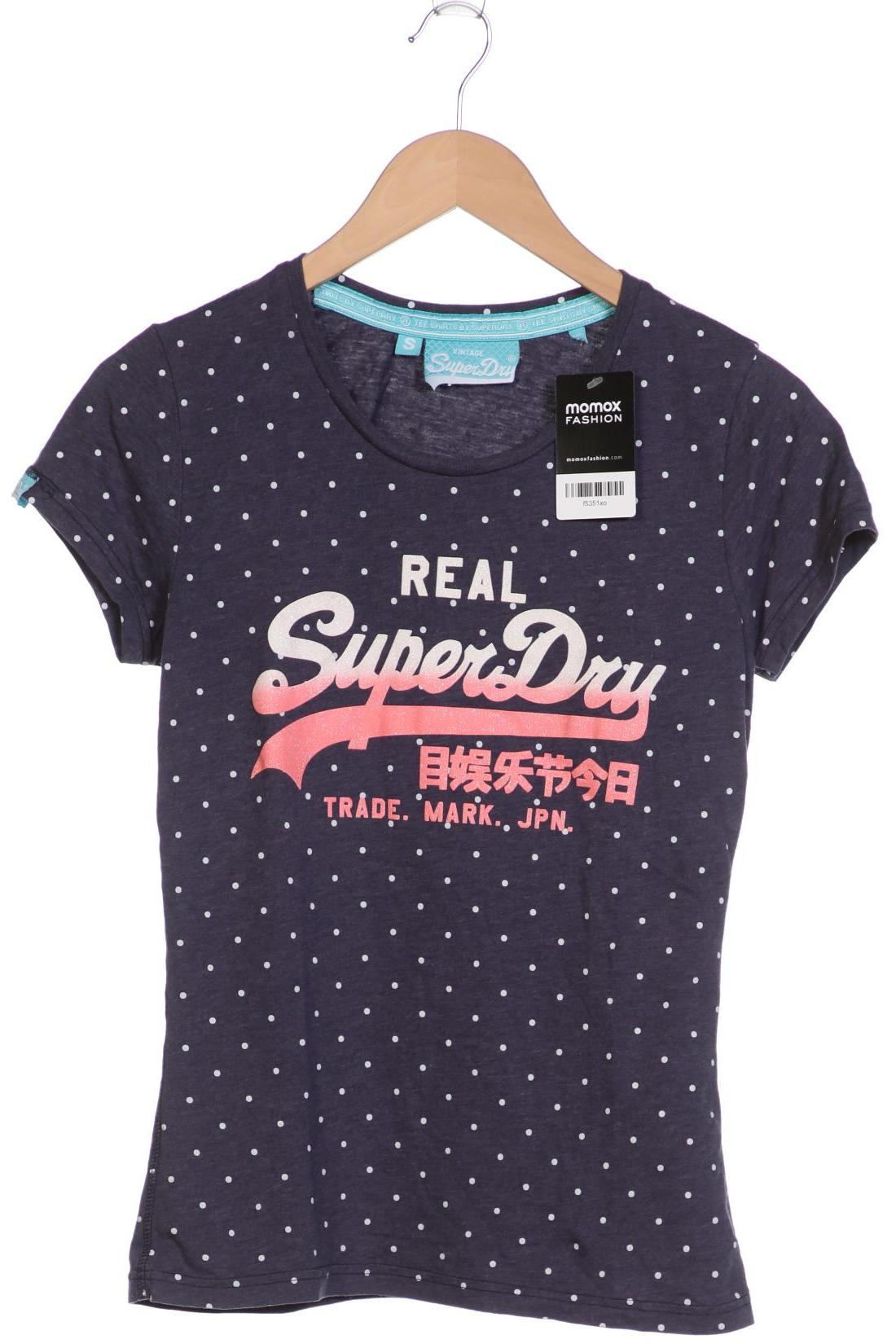 

Superdry Damen T-Shirt, marineblau