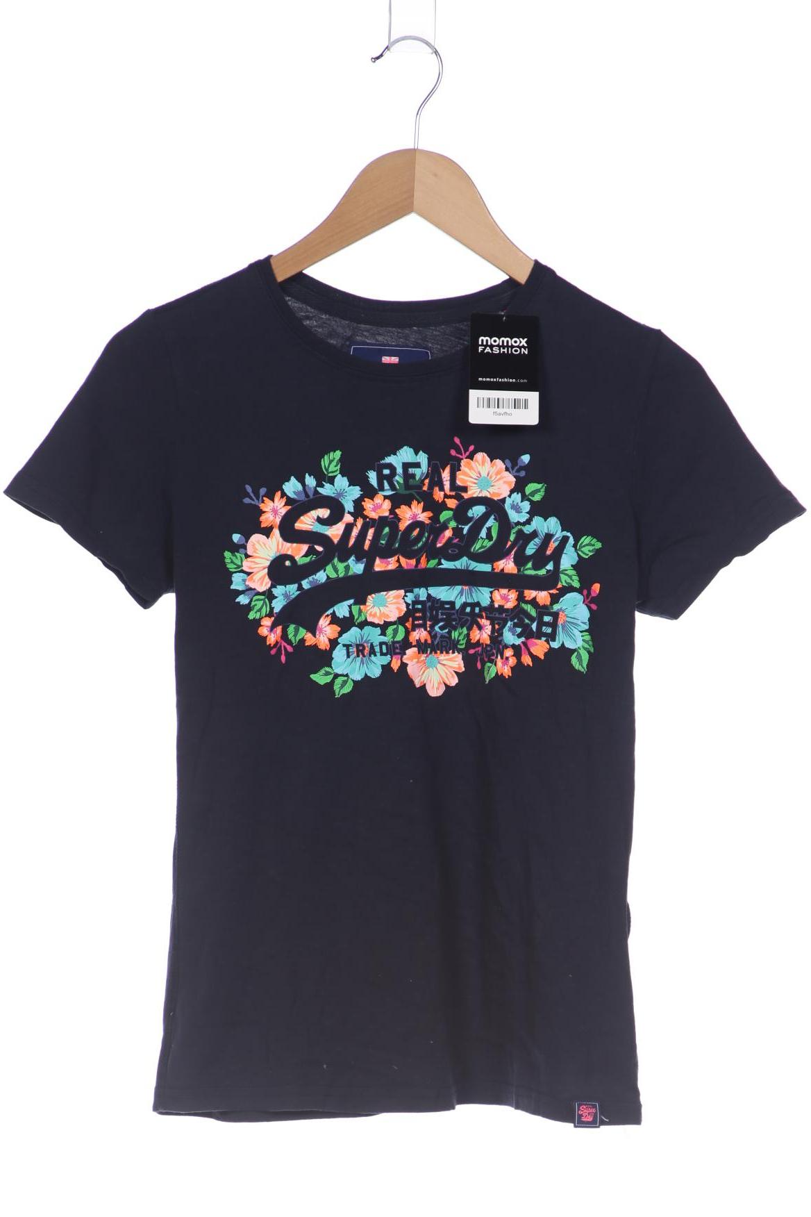 

Superdry Damen T-Shirt, marineblau, Gr. 38