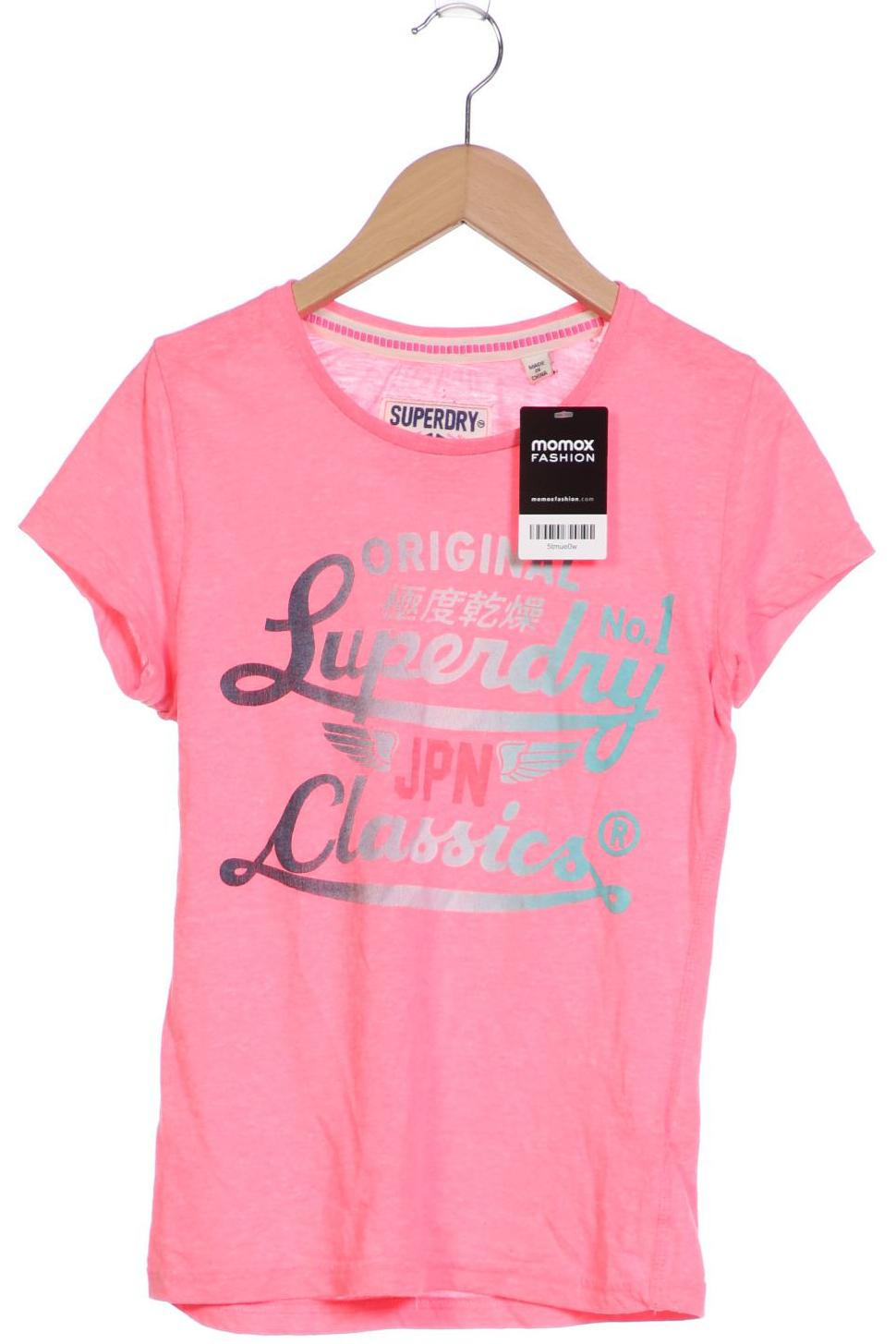 

Superdry Damen T-Shirt, pink, Gr. 38