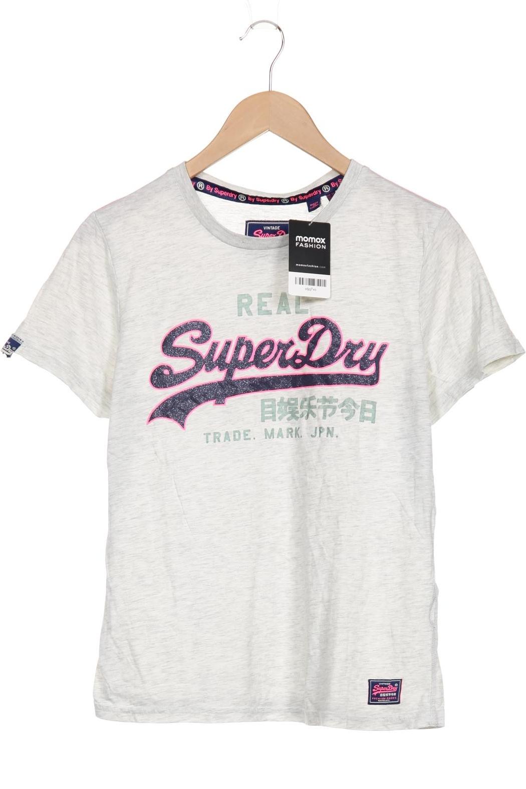 

Superdry Damen T-Shirt, grau, Gr. 42