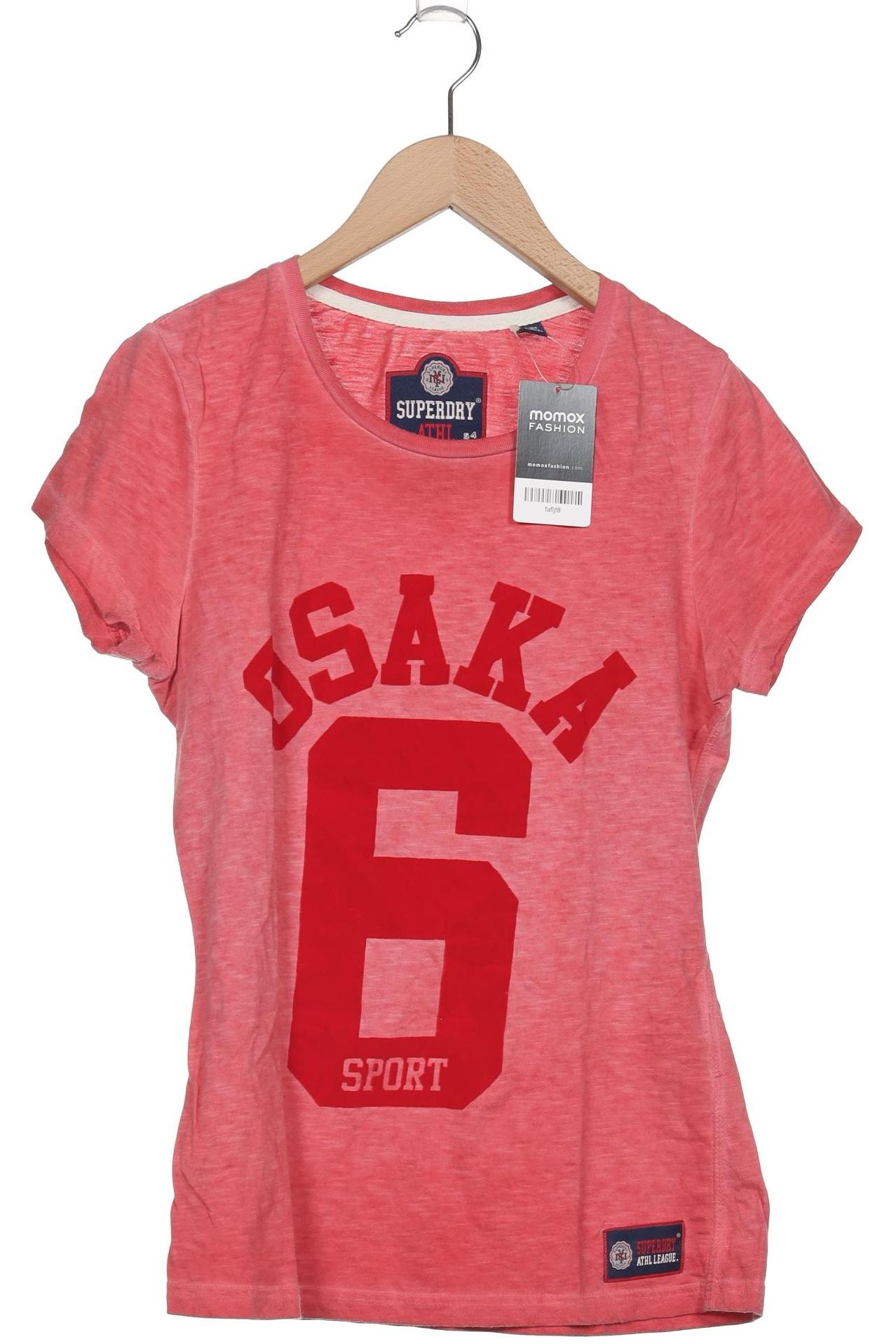 

Superdry Damen T-Shirt, rot, Gr. 38