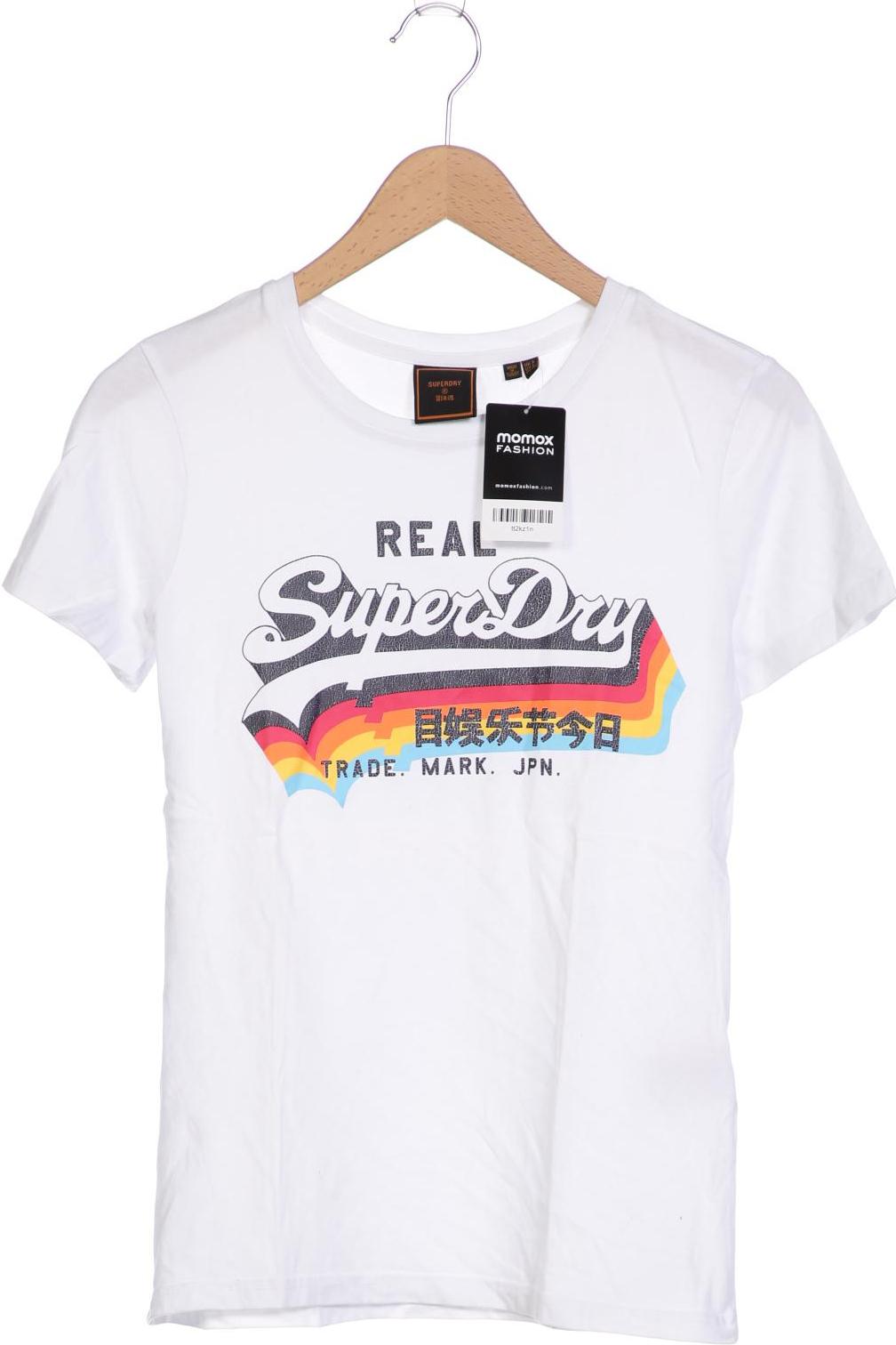 

Superdry Damen T-Shirt, weiß, Gr. 36