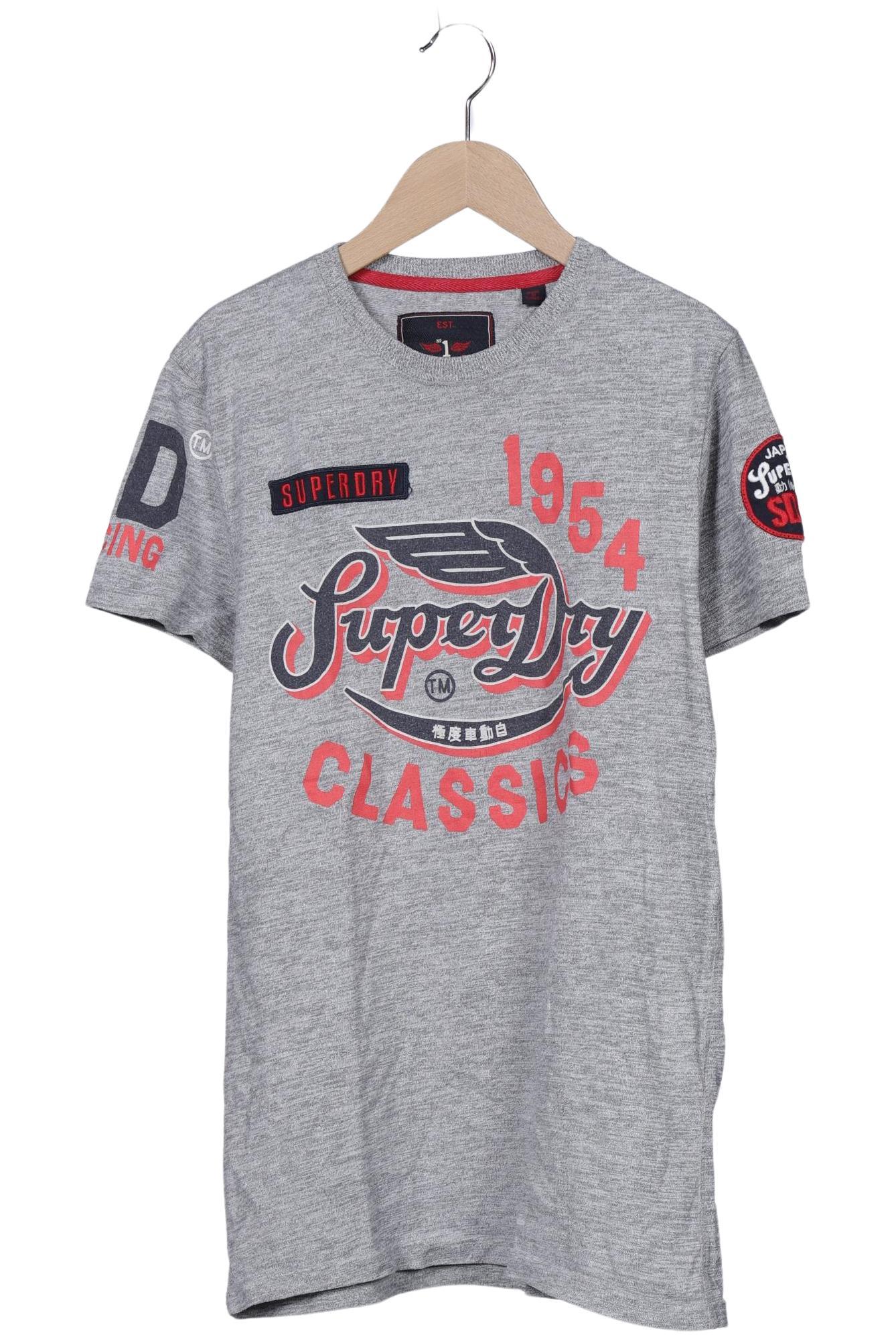 

Superdry Damen T-Shirt, grau, Gr. 36