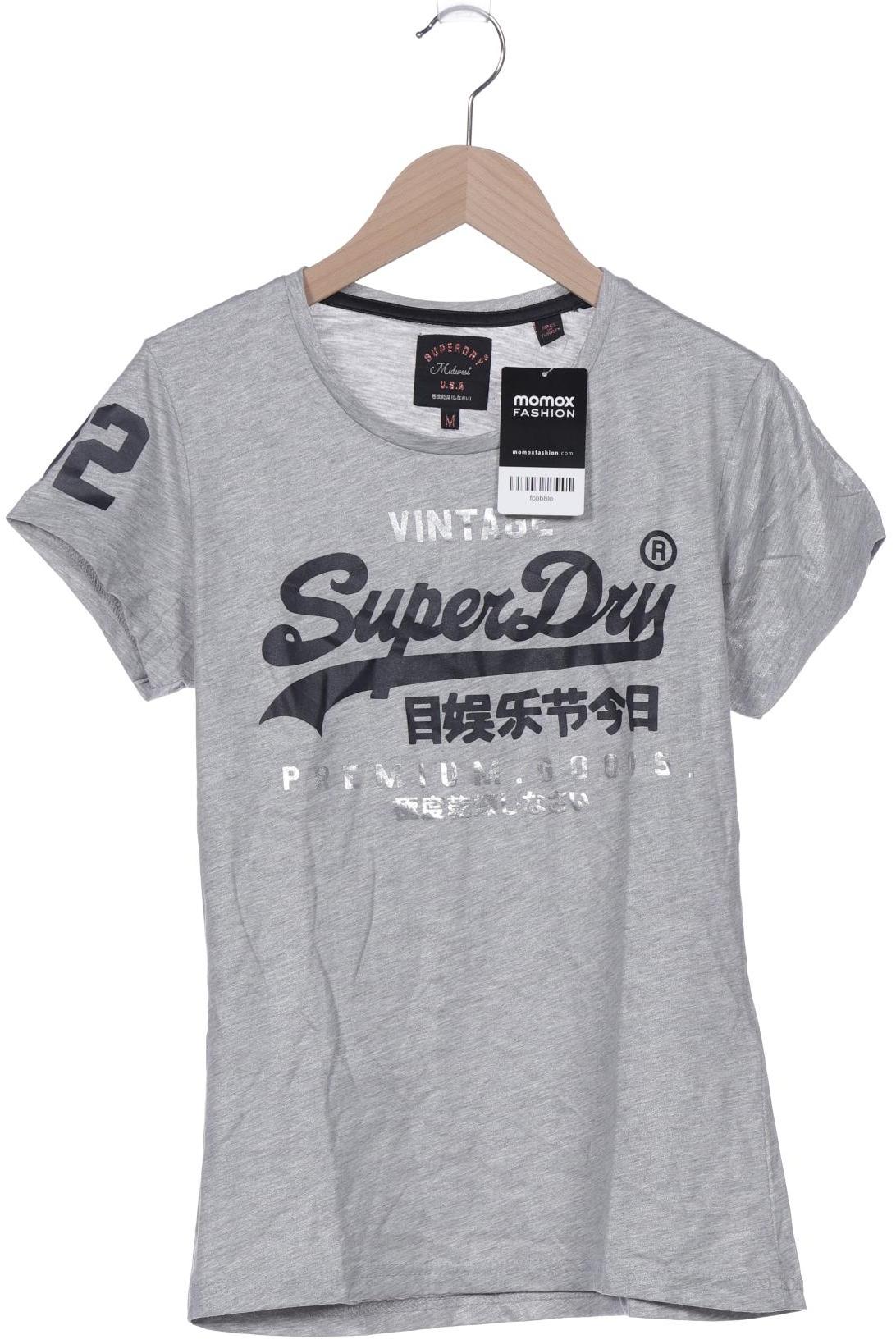 

Superdry Damen T-Shirt, grau, Gr. 38
