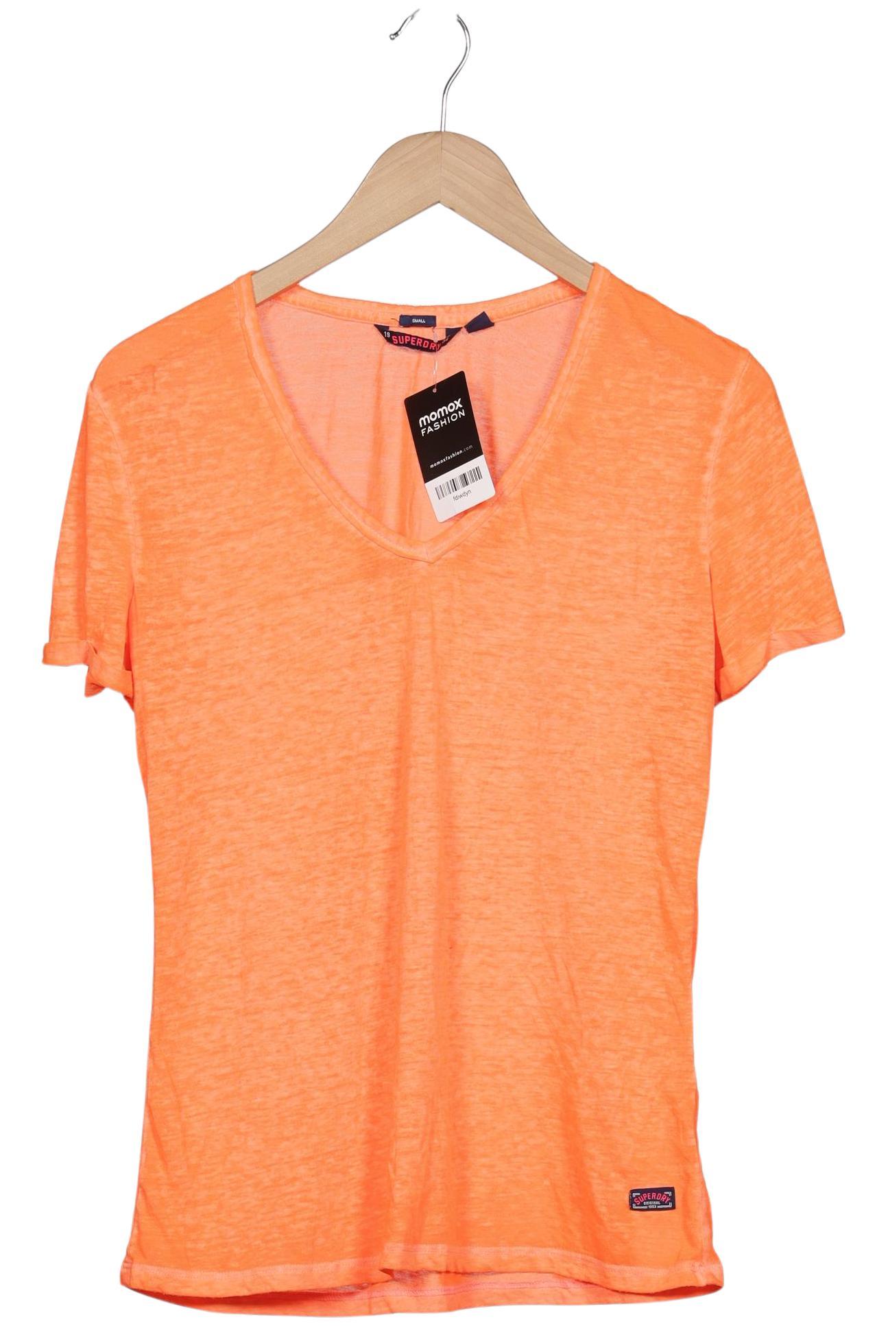 

Superdry Damen T-Shirt, orange, Gr. 36