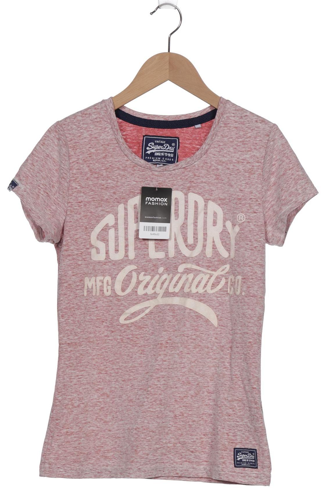 

Superdry Damen T-Shirt, rot, Gr. 36