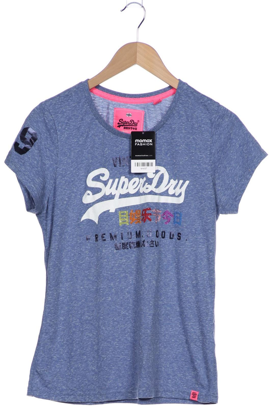 

Superdry Damen T-Shirt, blau, Gr. 44