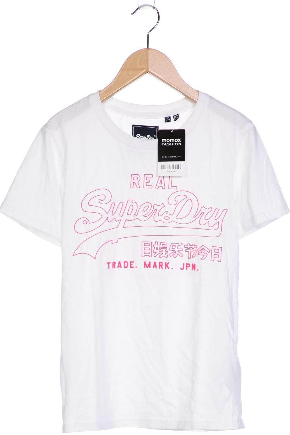 

Superdry Damen T-Shirt, weiß, Gr. 38