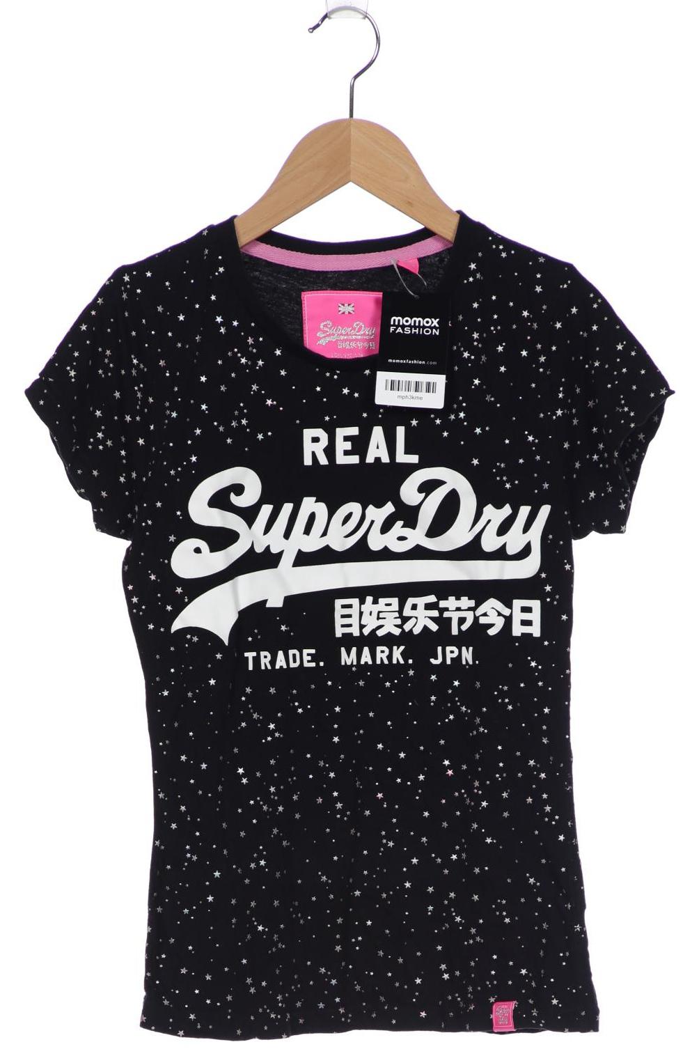

Superdry Damen T-Shirt, schwarz