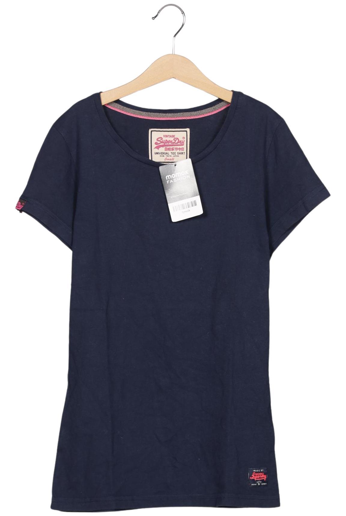 

Superdry Damen T-Shirt, marineblau, Gr. 36