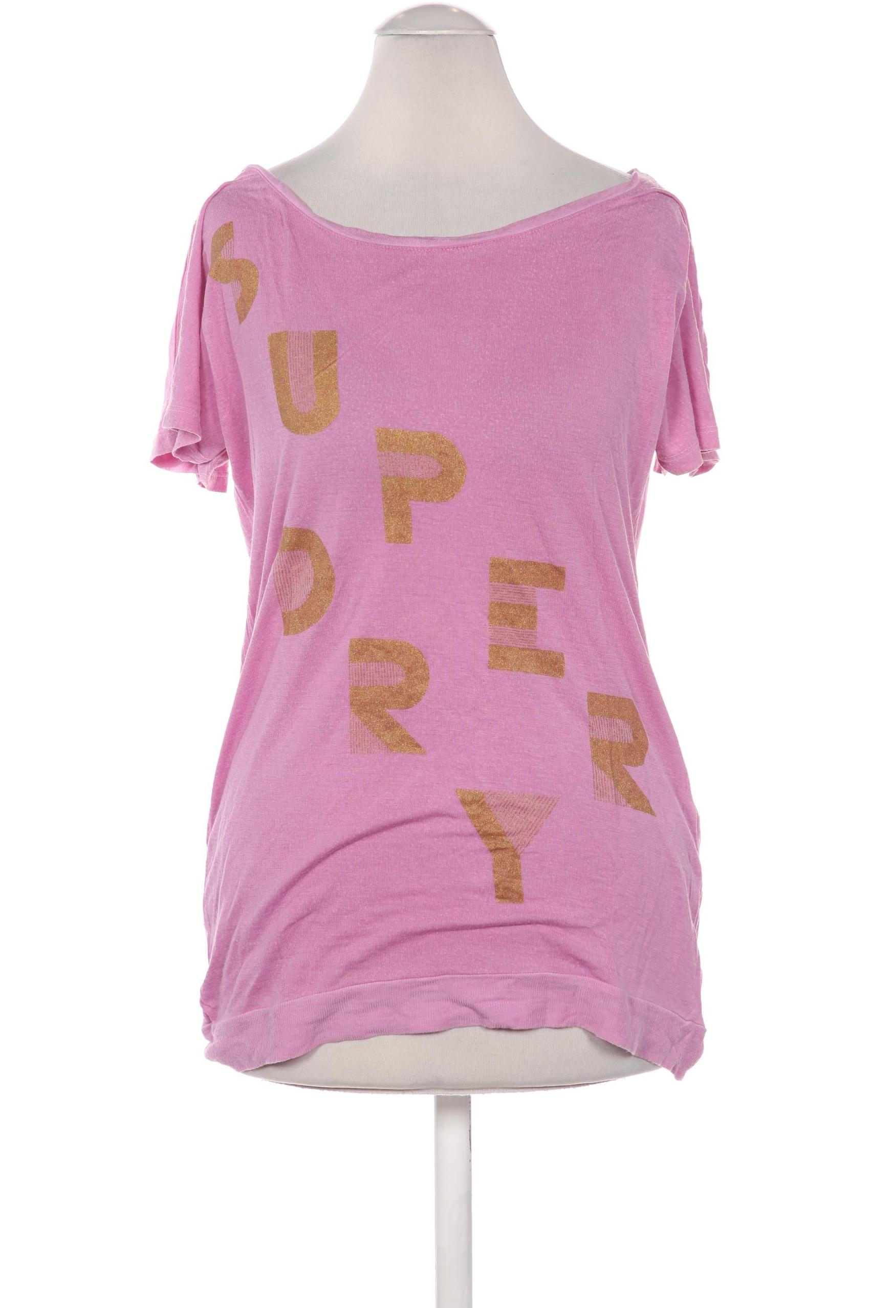 

Superdry Damen T-Shirt, pink, Gr. 36