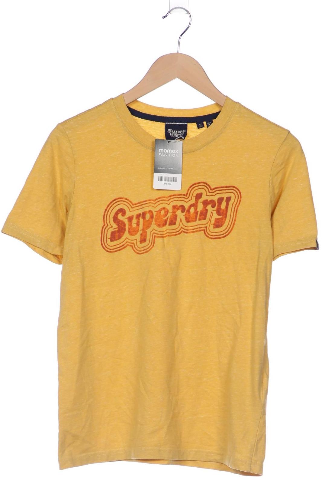 

Superdry Damen T-Shirt, gelb, Gr. 36