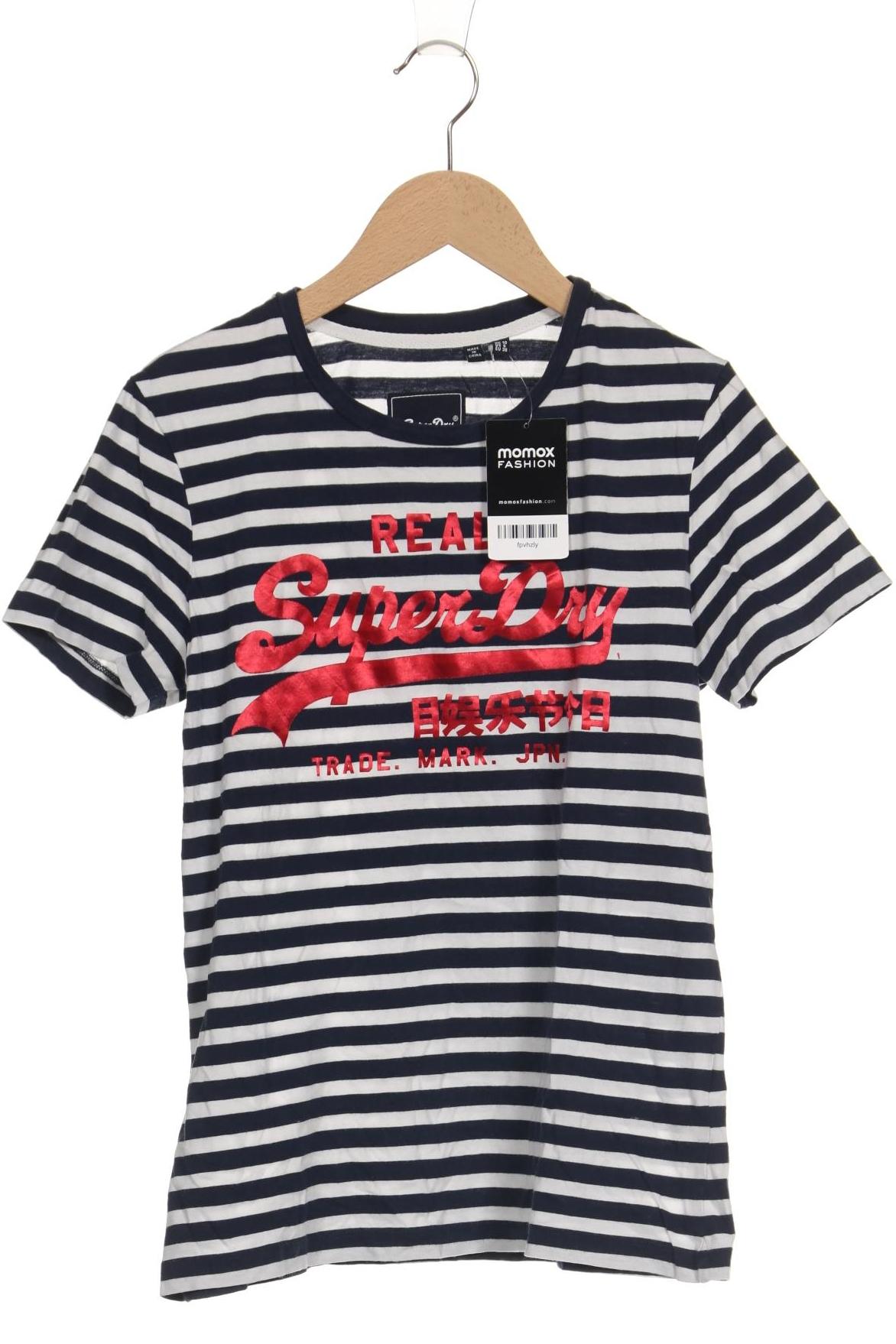 

Superdry Damen T-Shirt, marineblau, Gr. 38