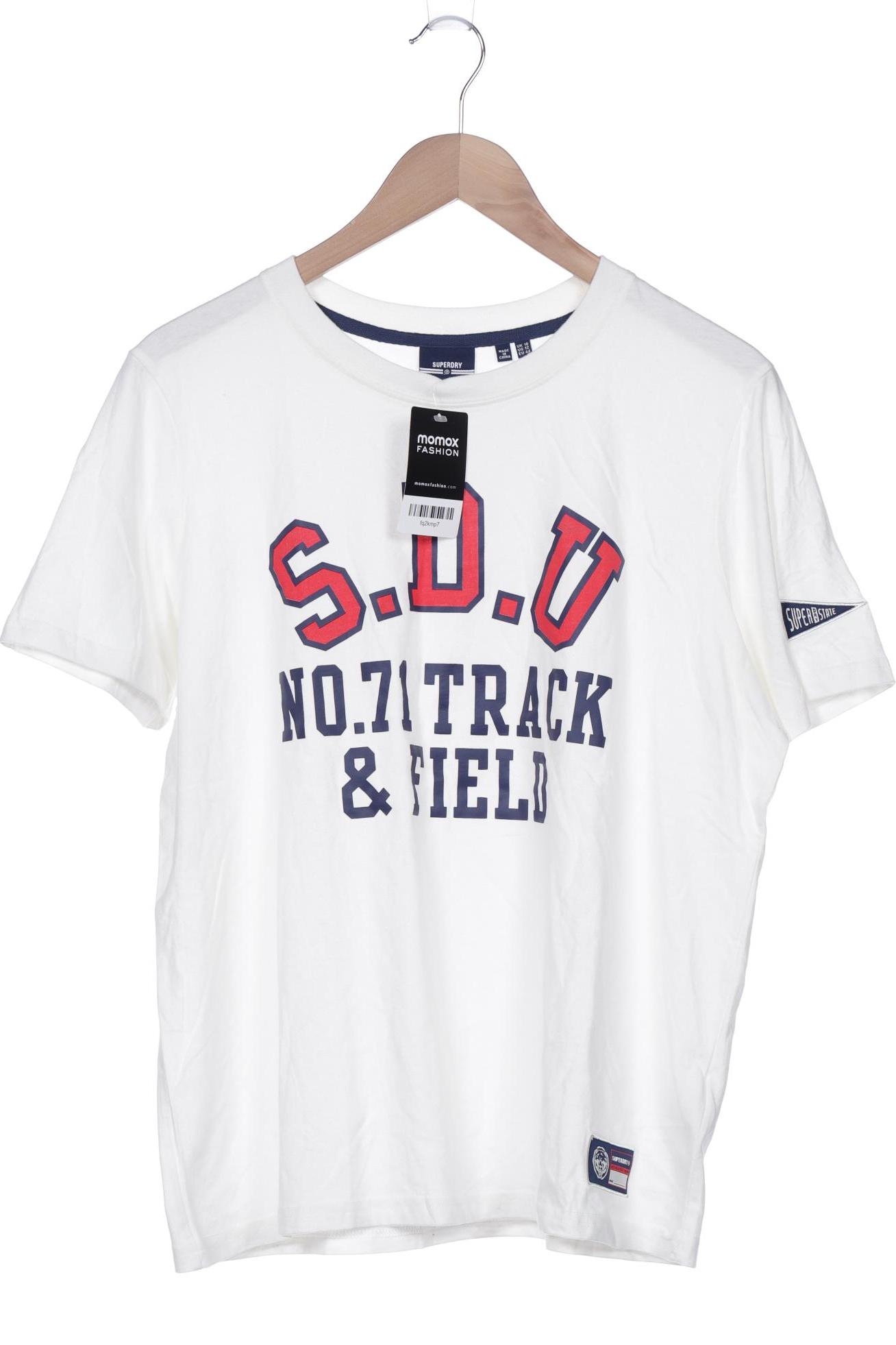 

Superdry Damen T-Shirt, cremeweiß, Gr. 44