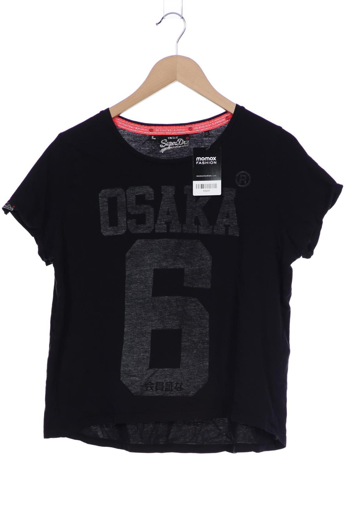

Superdry Damen T-Shirt, schwarz, Gr. 42