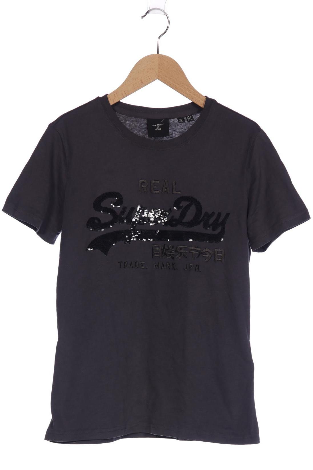 

Superdry Damen T-Shirt, grau, Gr. 36