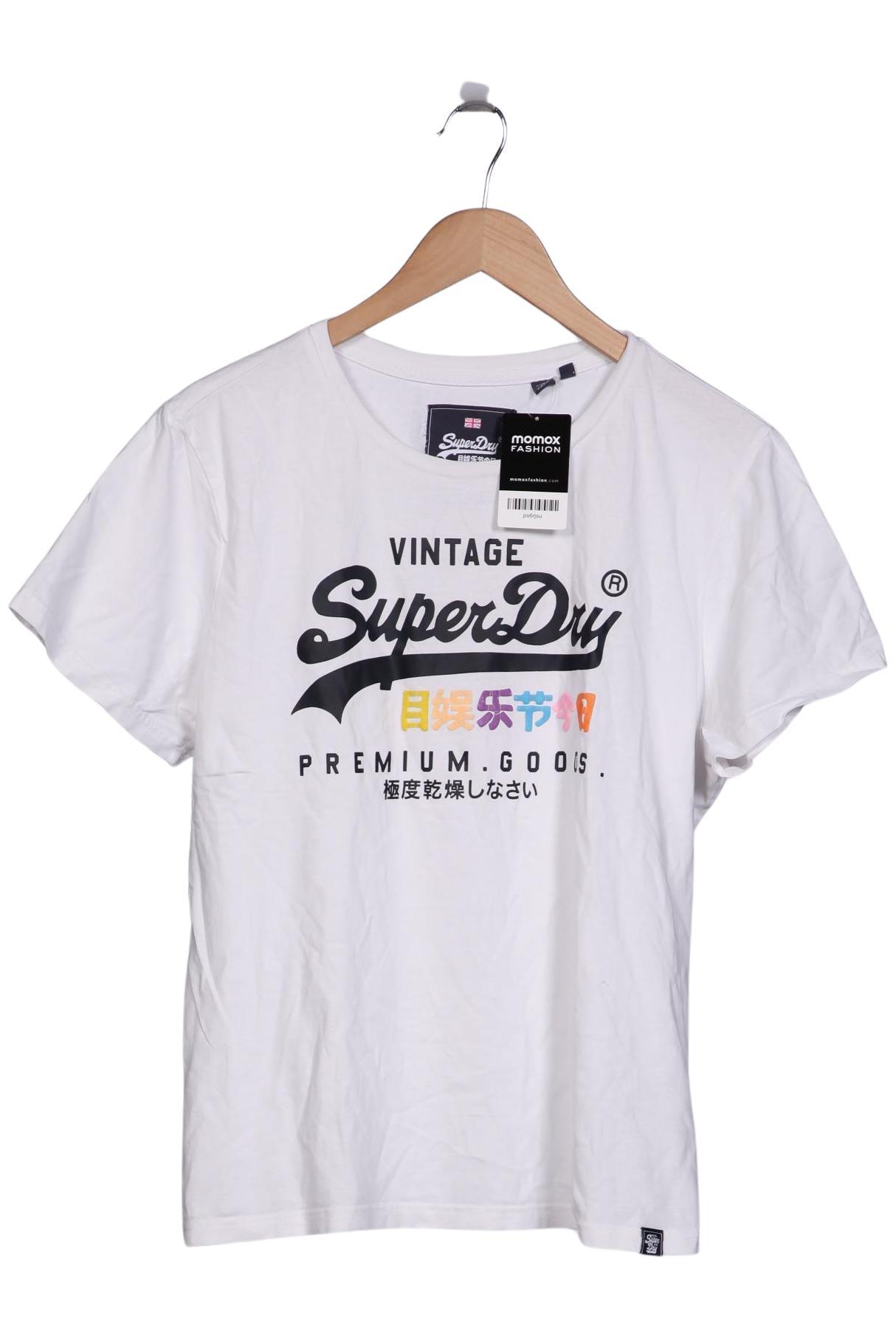 

Superdry Damen T-Shirt, weiß, Gr. 46