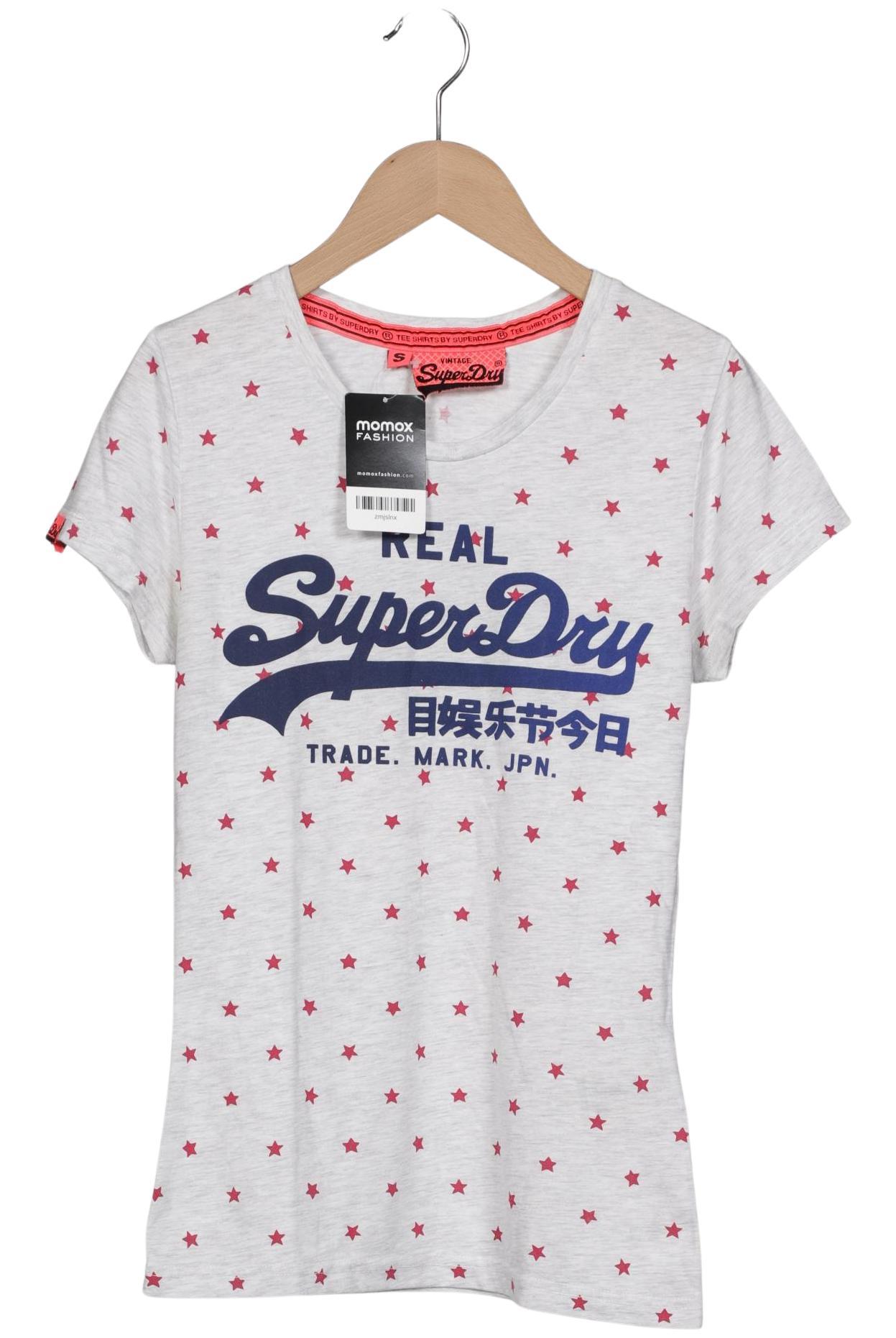 

Superdry Damen T-Shirt, grau, Gr. 36