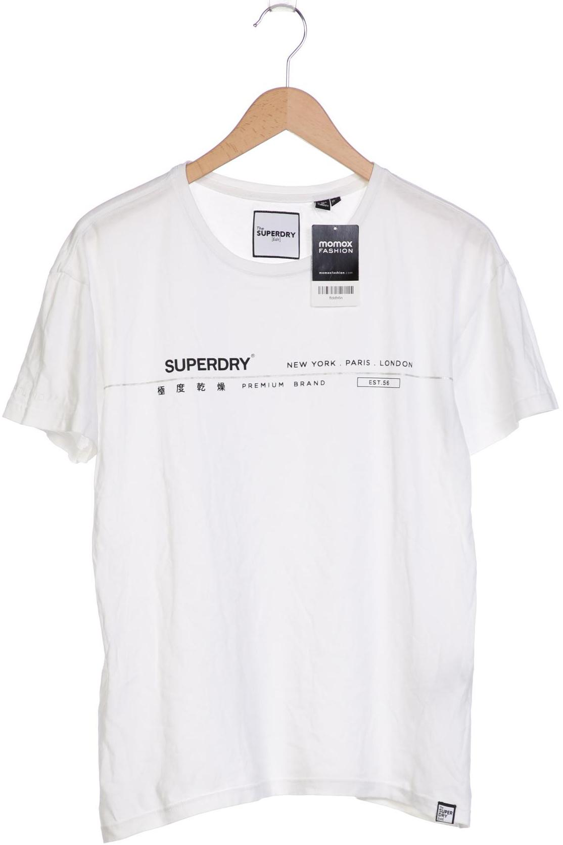 

Superdry Damen T-Shirt, weiß, Gr. 38