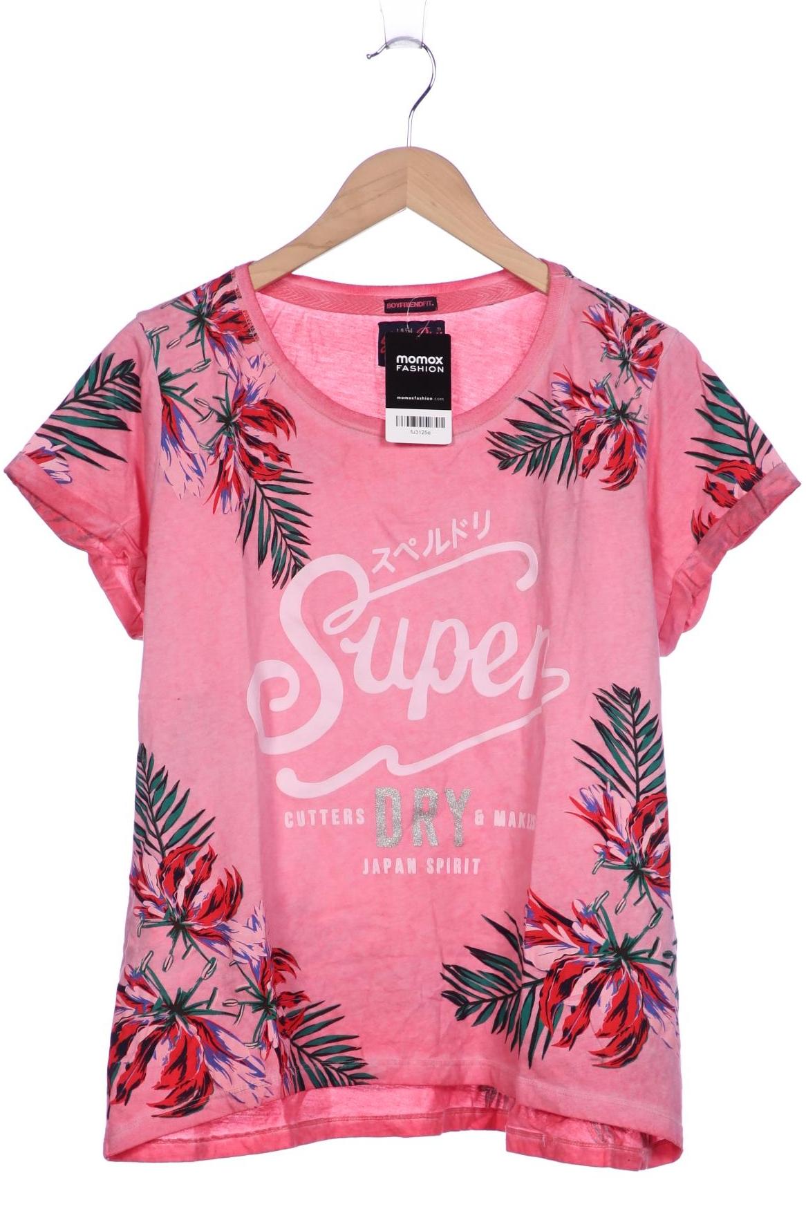 

Superdry Damen T-Shirt, pink, Gr. 42