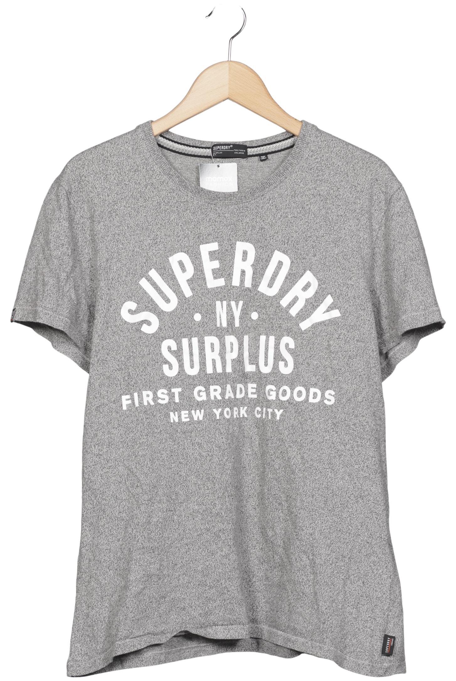 

Superdry Damen T-Shirt, grau, Gr. 46