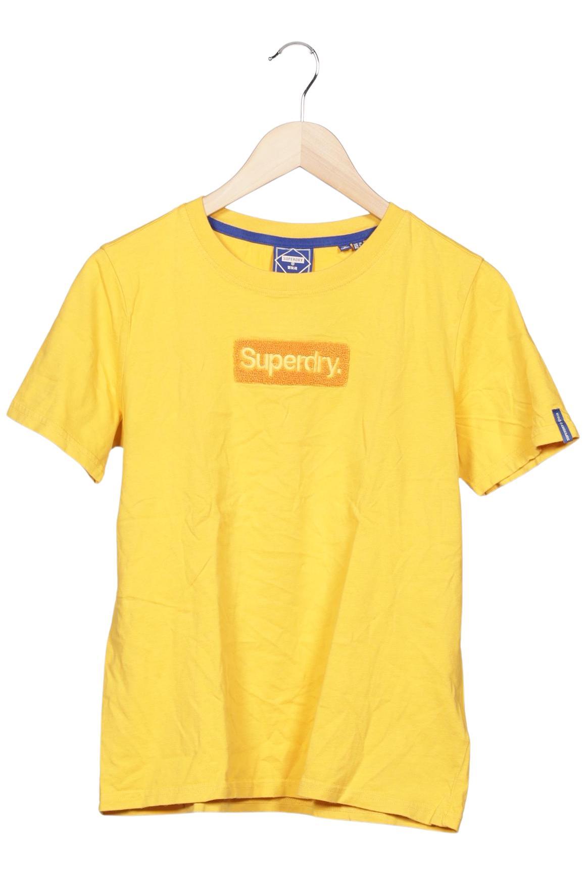 

Superdry Damen T-Shirt, gelb, Gr. 38