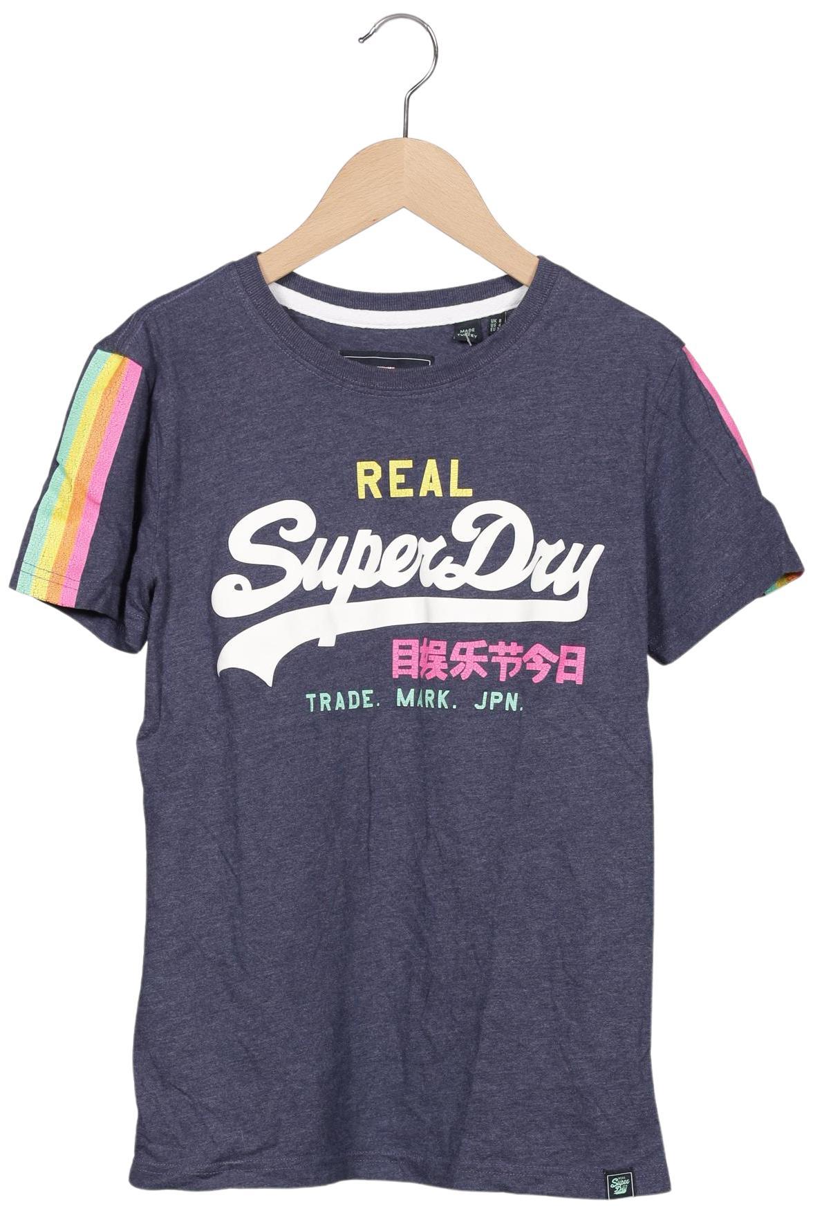 

Superdry Damen T-Shirt, marineblau, Gr. 36