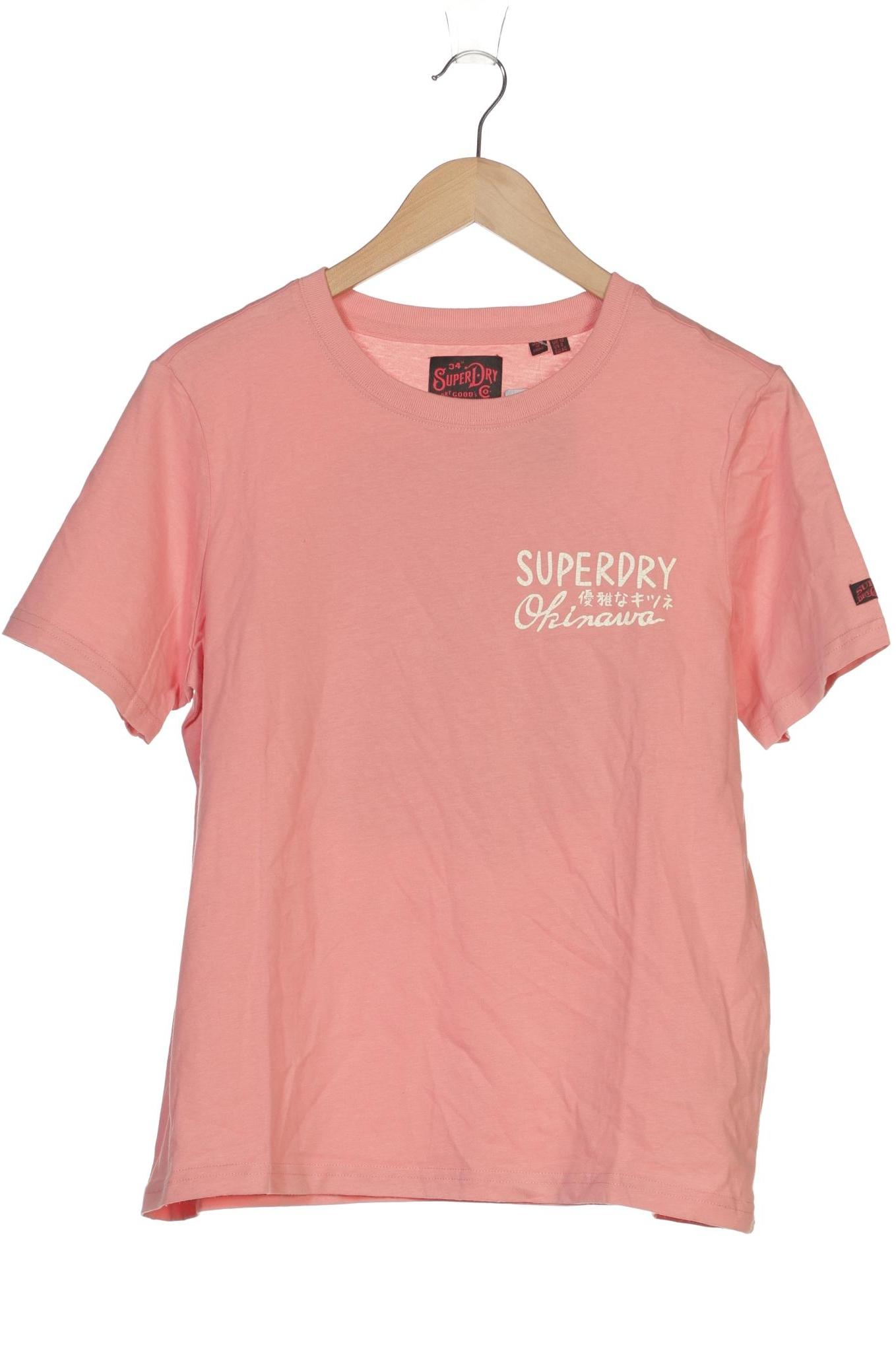 

Superdry Damen T-Shirt, pink, Gr. 40
