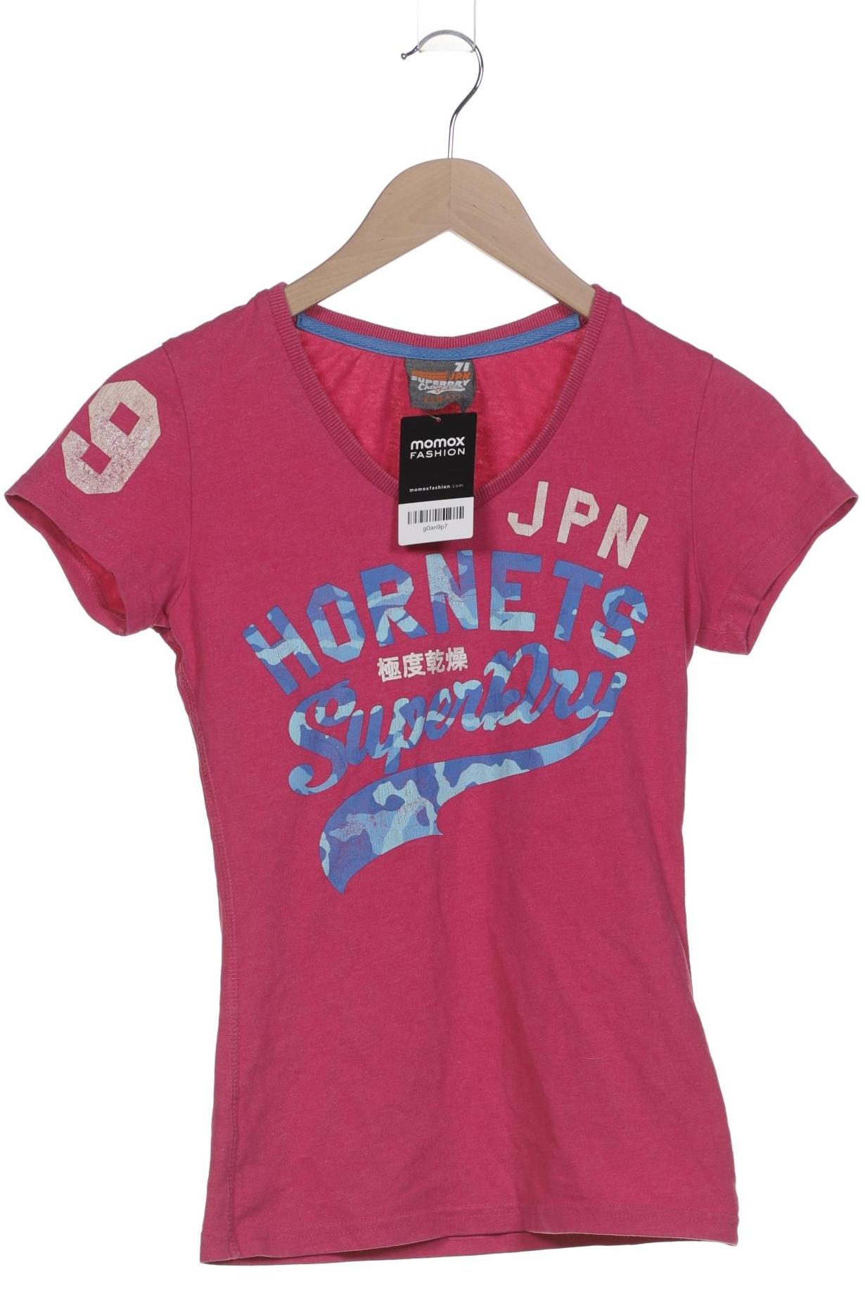 

Superdry Damen T-Shirt, pink, Gr. 34