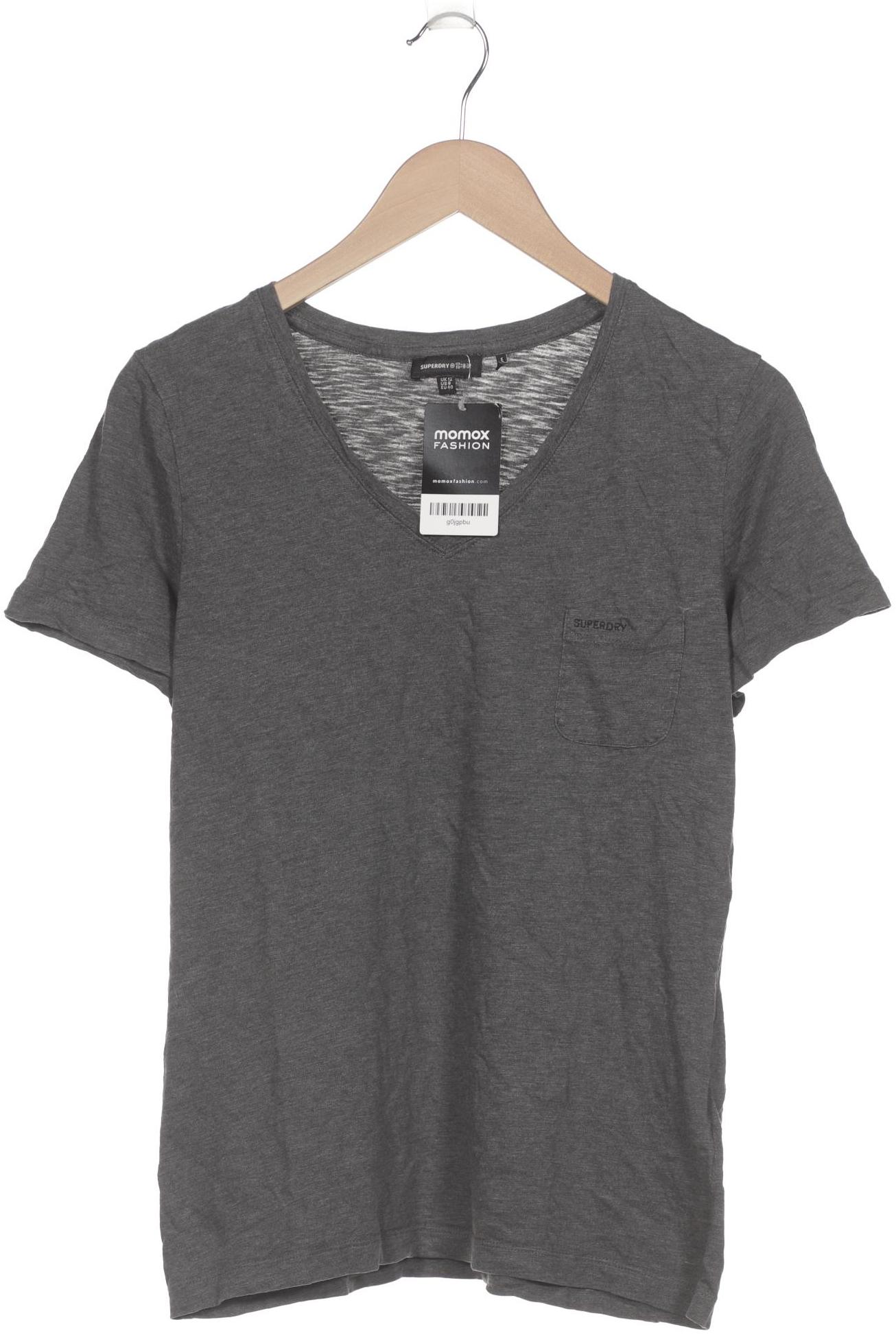 

Superdry Damen T-Shirt, grau, Gr. 40