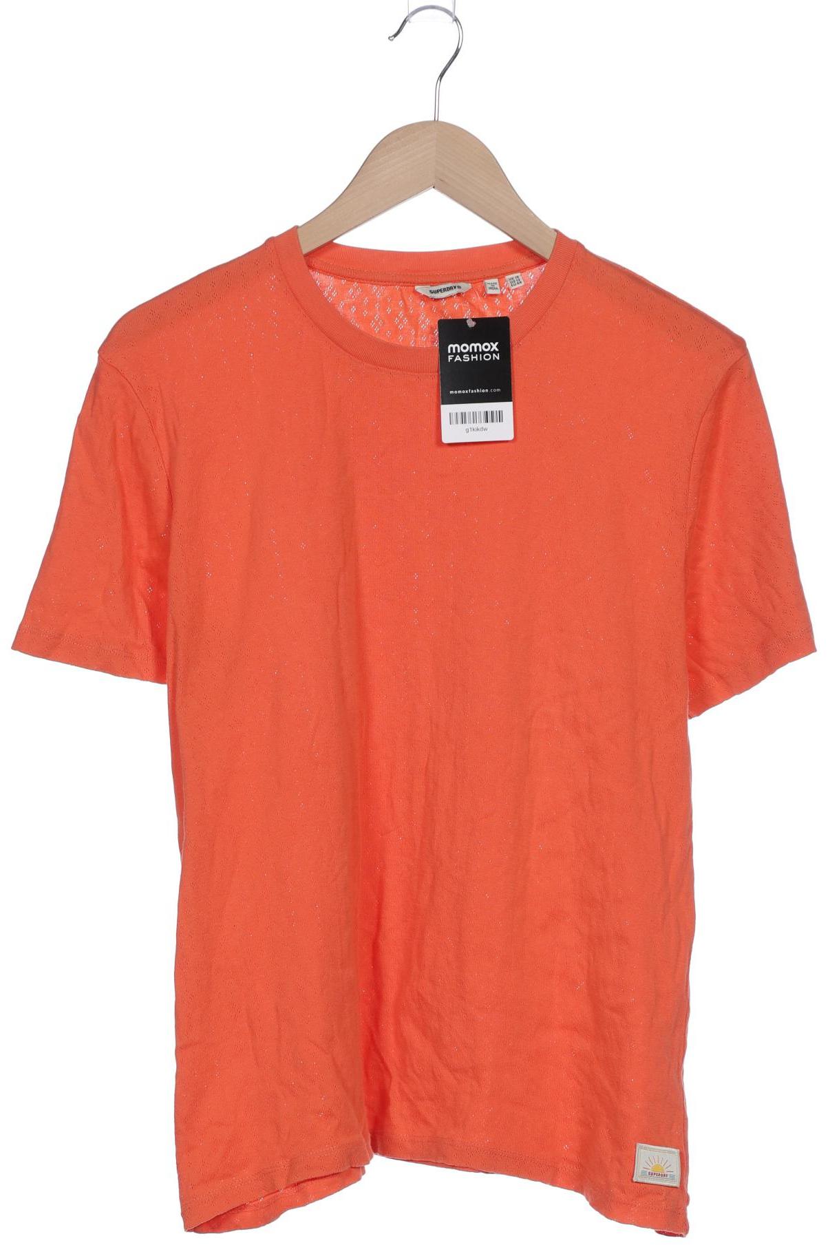 

Superdry Damen T-Shirt, orange, Gr. 44