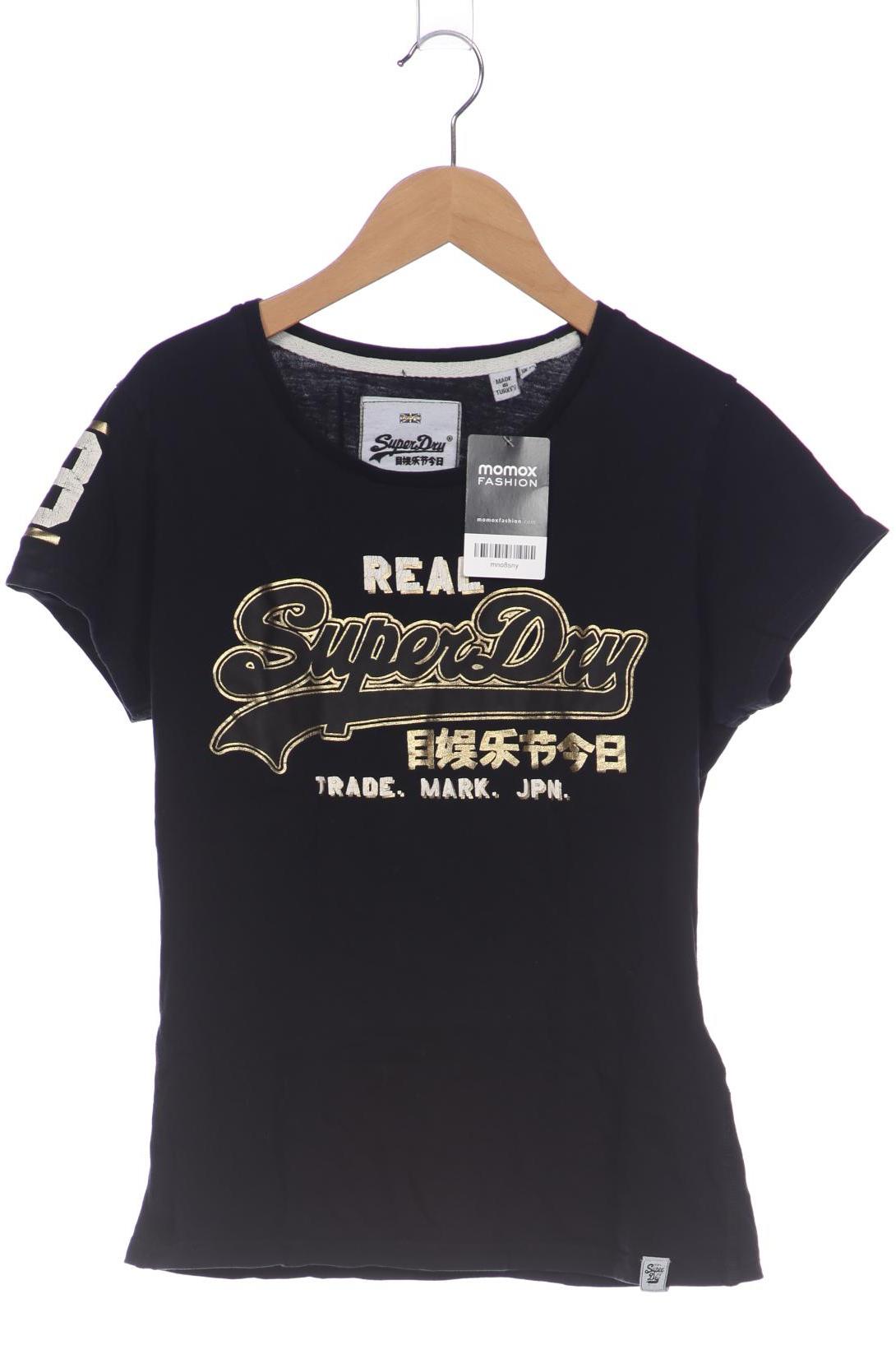 

Superdry Damen T-Shirt, schwarz, Gr. 40