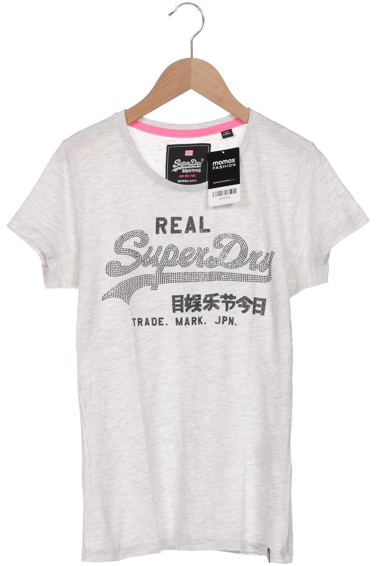 

Superdry Damen T-Shirt, grau, Gr. 40