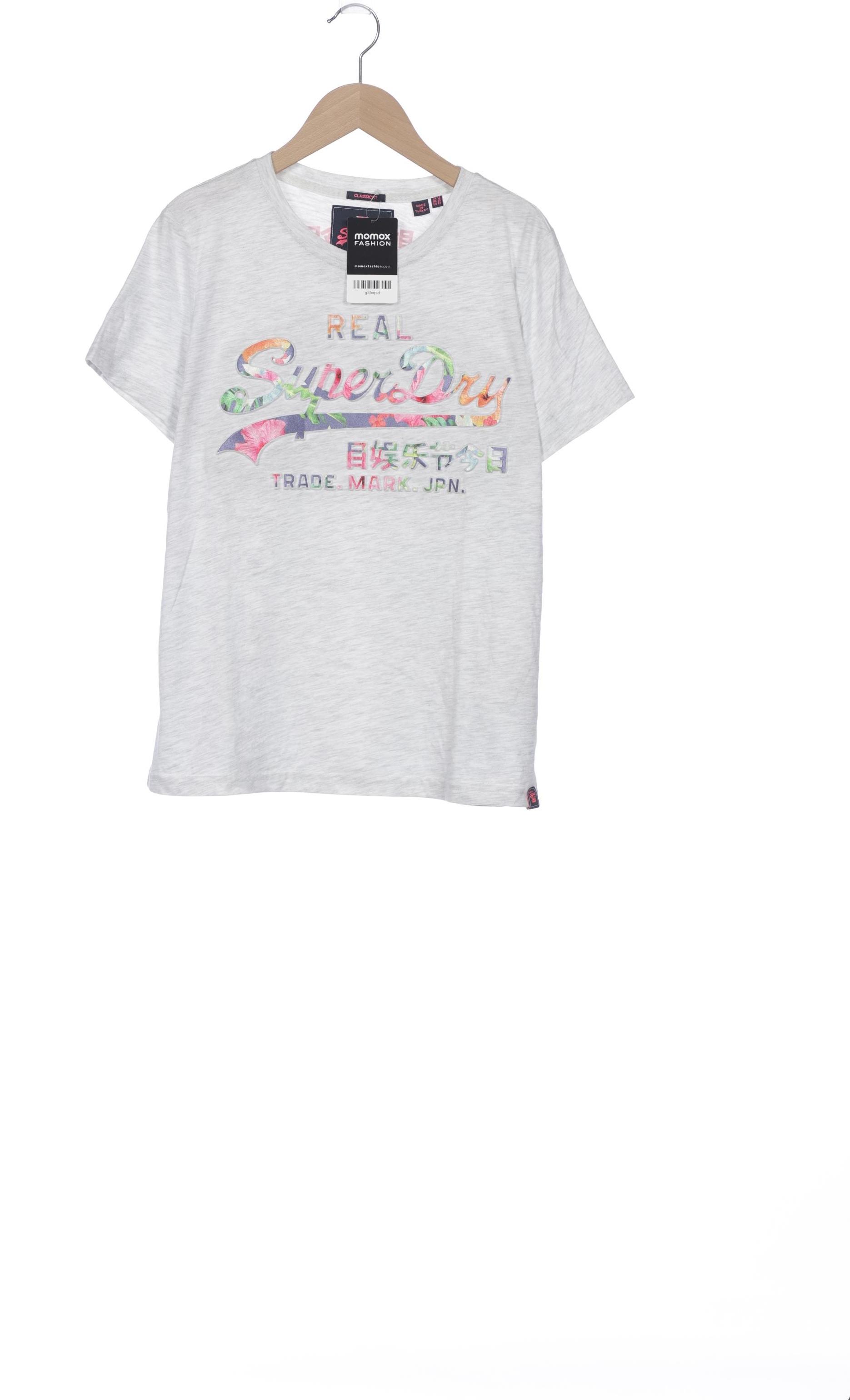 

Superdry Damen T-Shirt, grau, Gr. 42