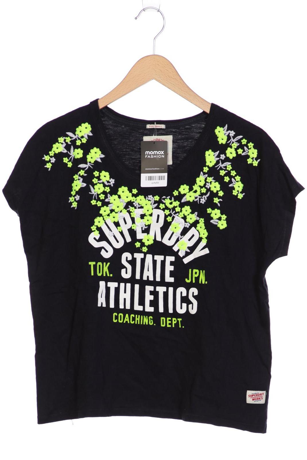 

Superdry Damen T-Shirt, schwarz