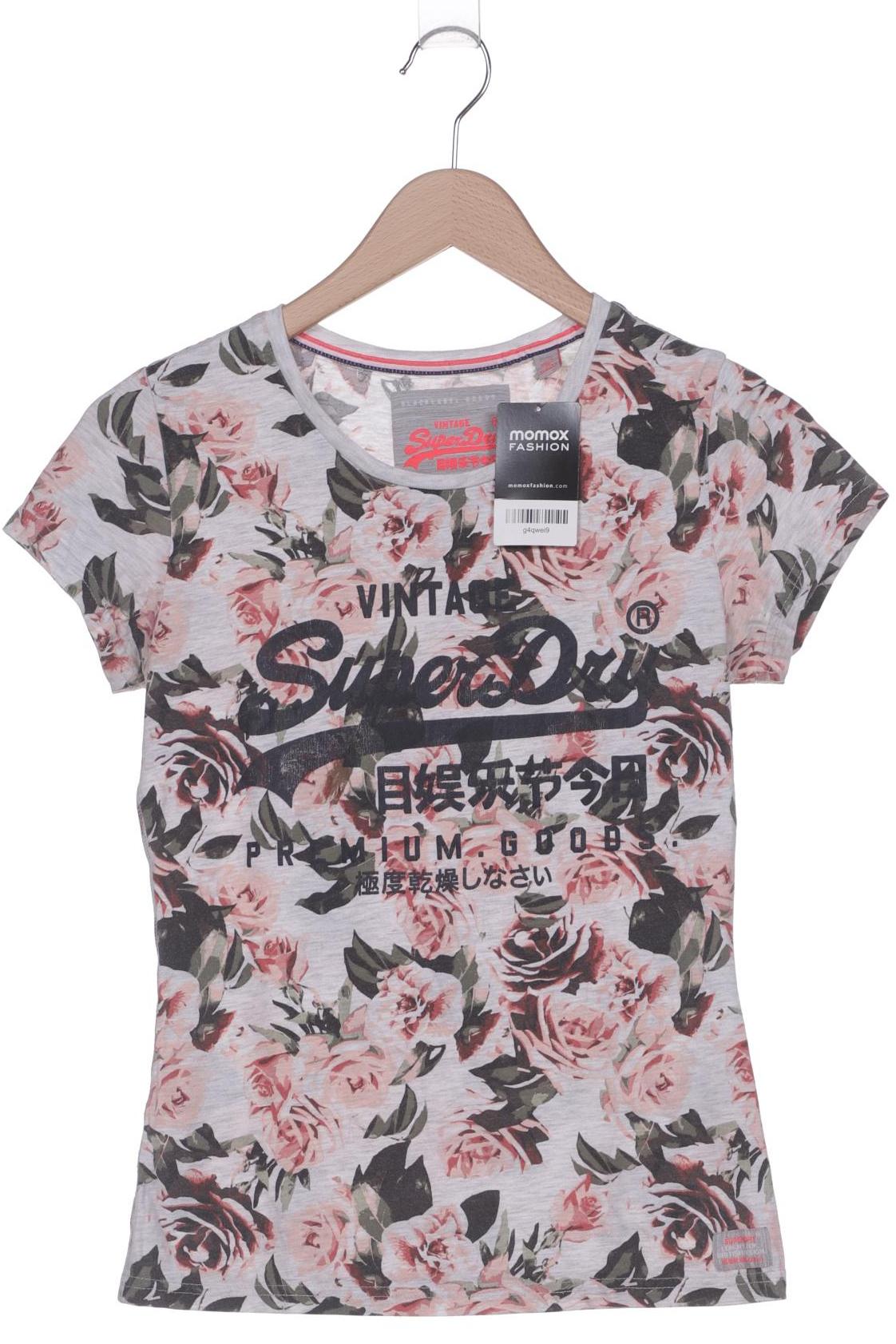 

Superdry Damen T-Shirt, grau, Gr. 36