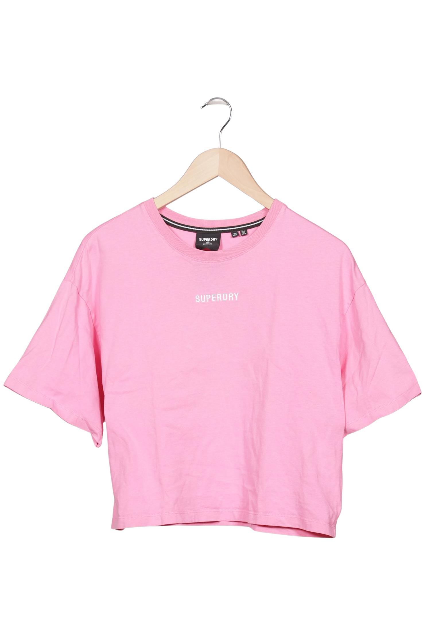 

Superdry Damen T-Shirt, pink, Gr. 36