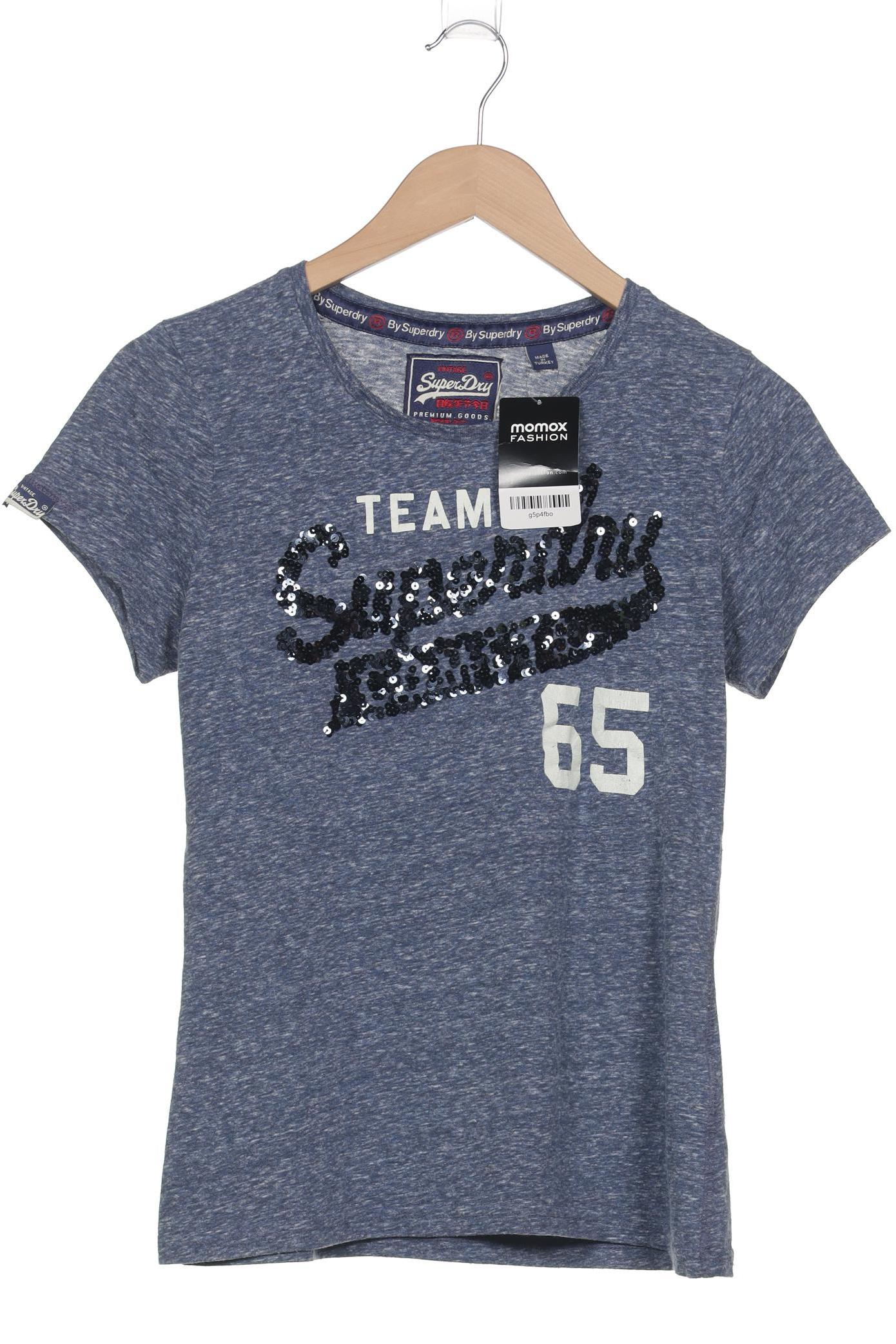 

Superdry Damen T-Shirt, blau, Gr. 42