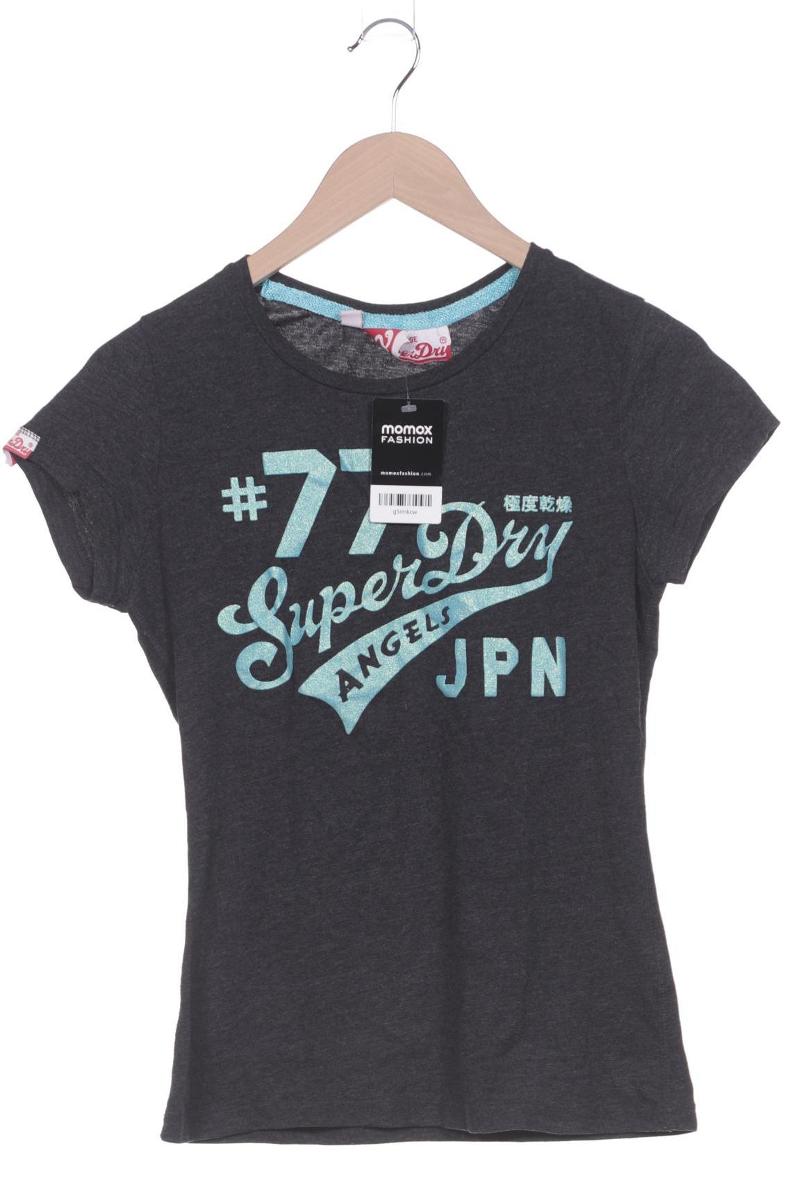 

Superdry Damen T-Shirt, grau, Gr. 36