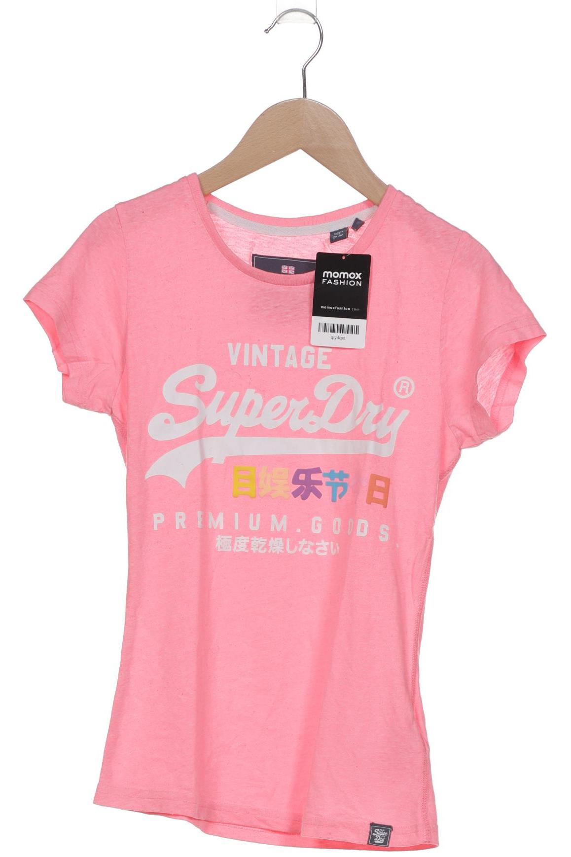 

Superdry Damen T-Shirt, pink, Gr. 34