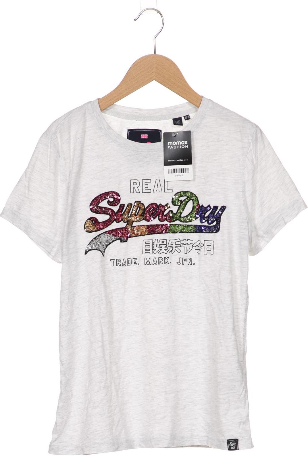 

Superdry Damen T-Shirt, grau, Gr. 40