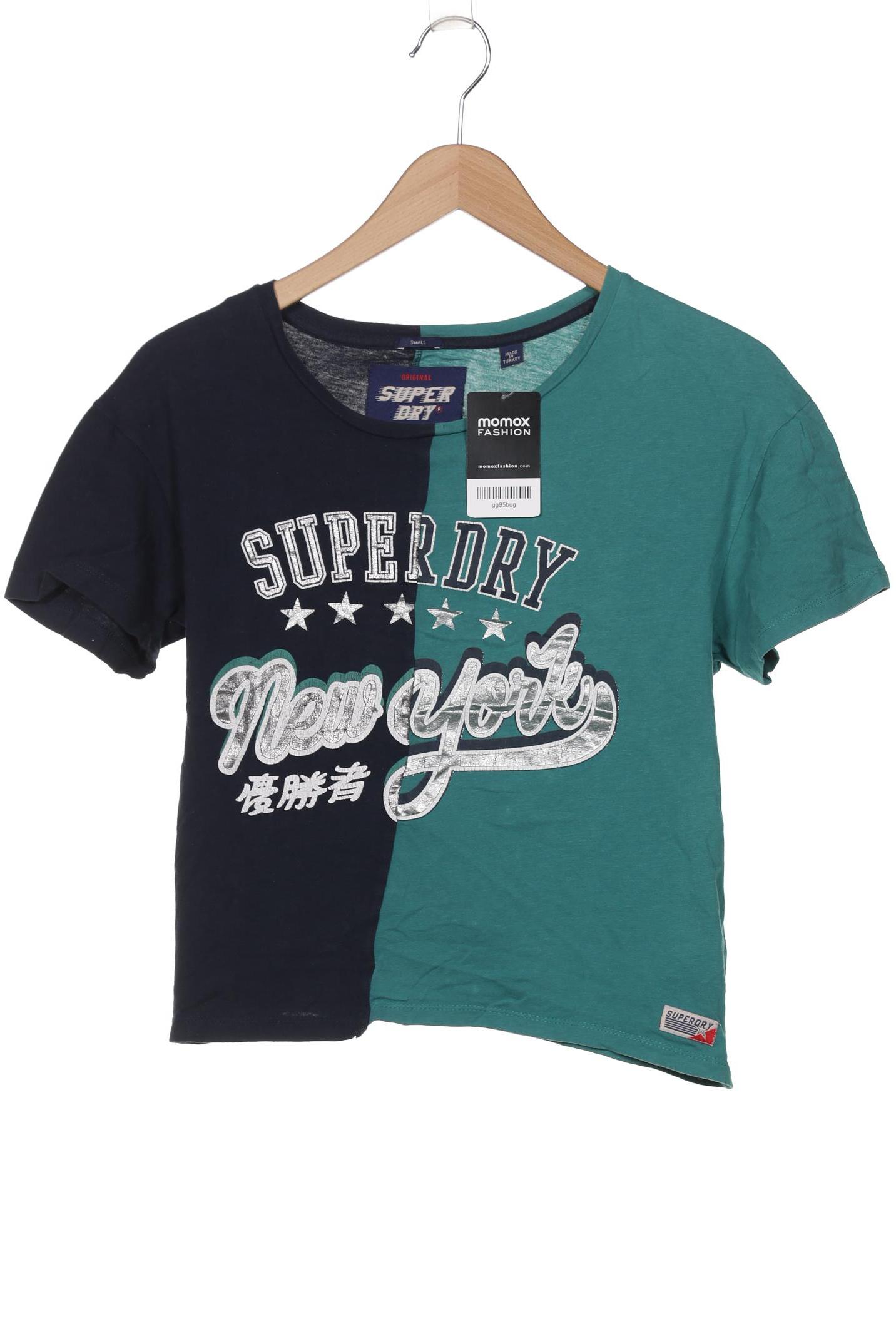

Superdry Damen T-Shirt, marineblau, Gr. 36