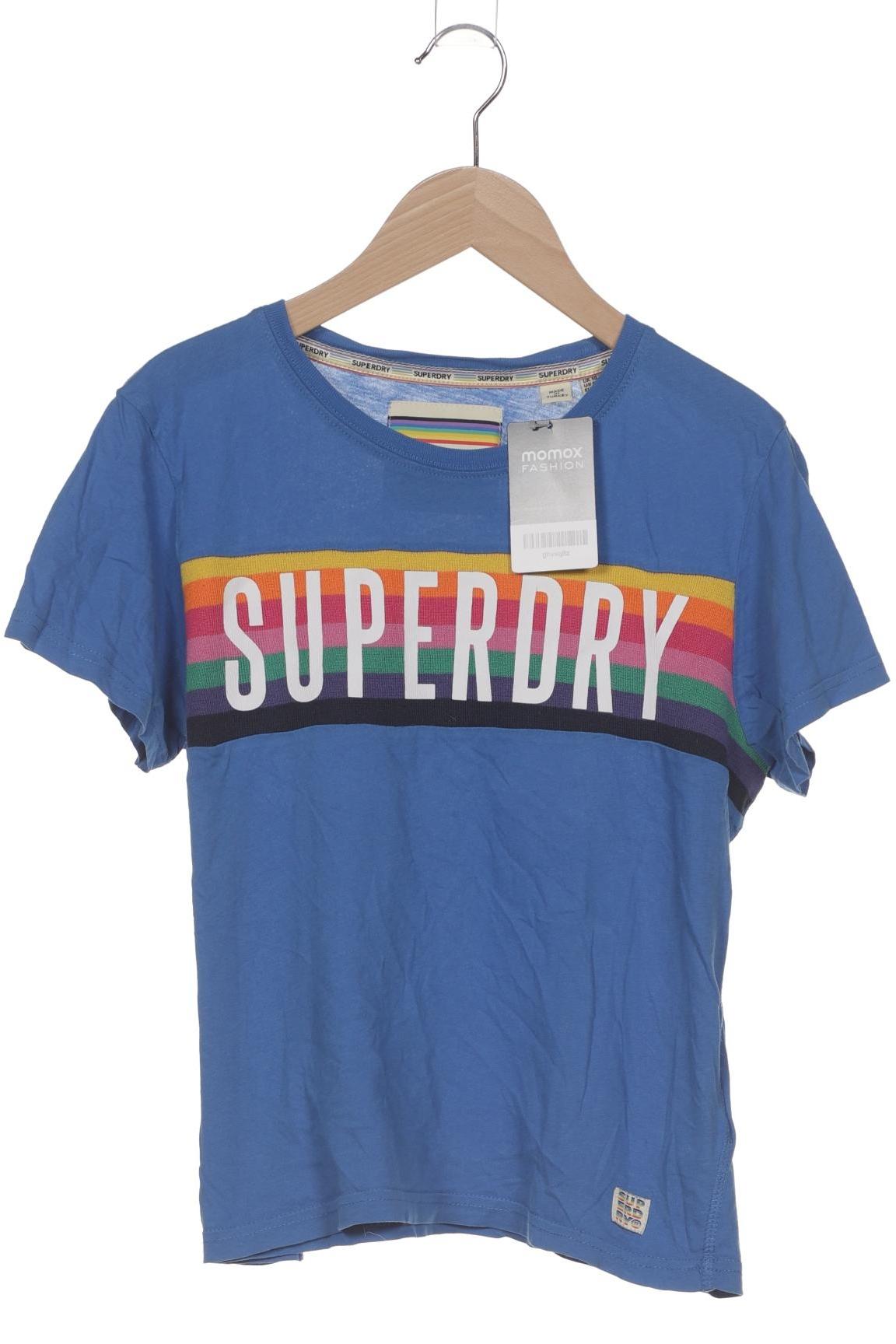 

Superdry Damen T-Shirt, blau, Gr. 38