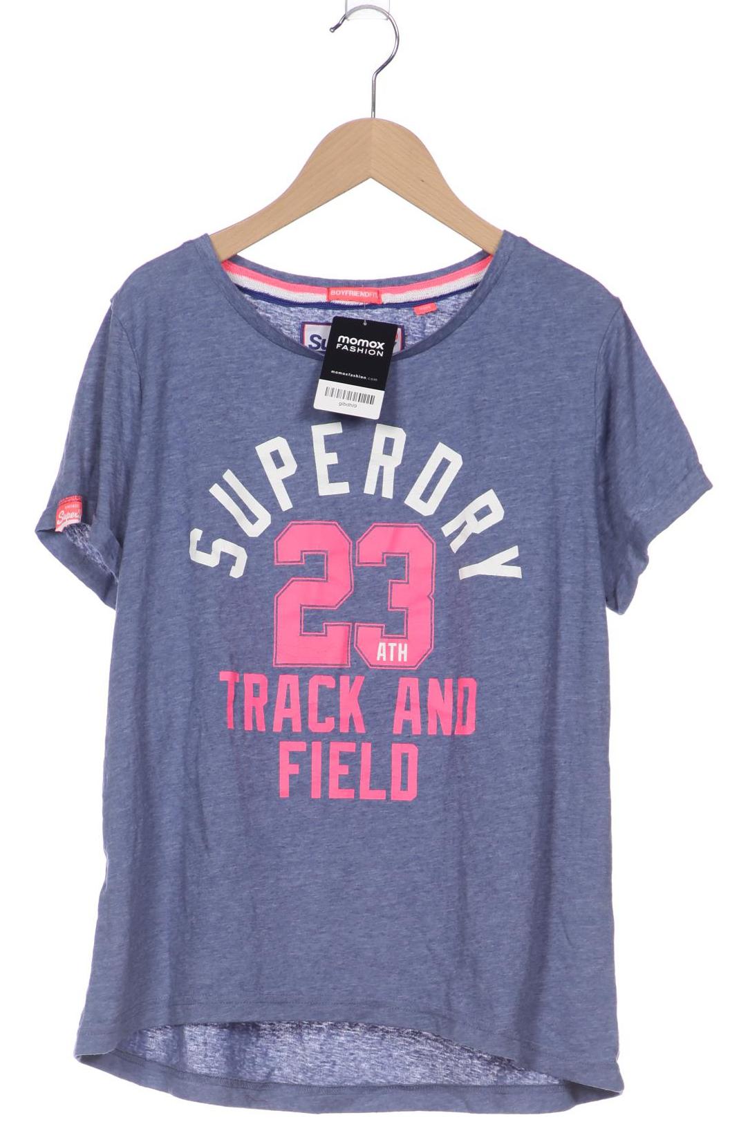

Superdry Damen T-Shirt, blau, Gr. 36