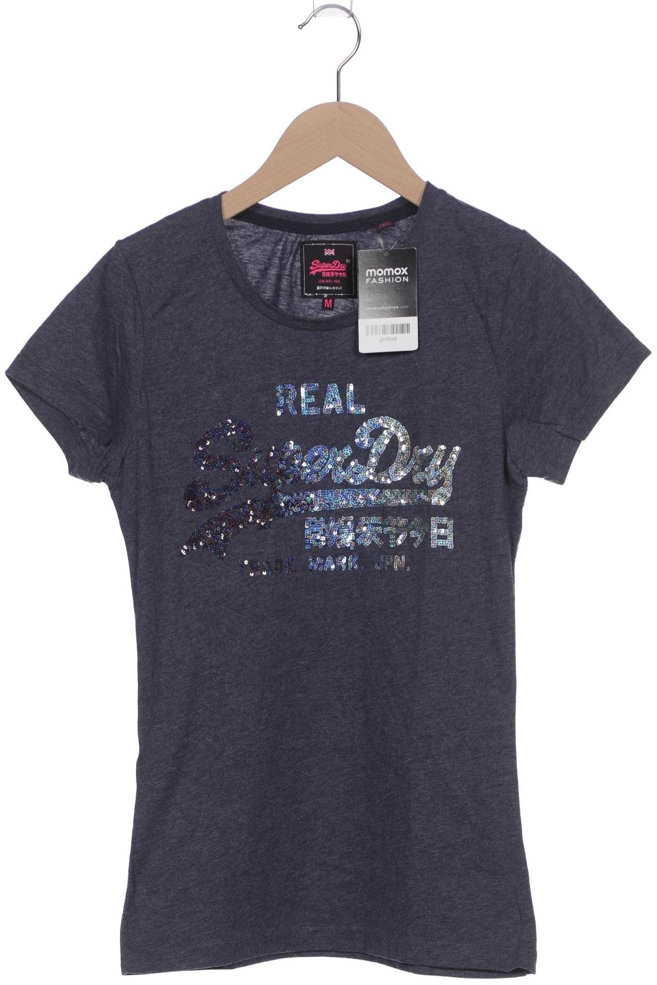 

Superdry Damen T-Shirt, marineblau, Gr. 38