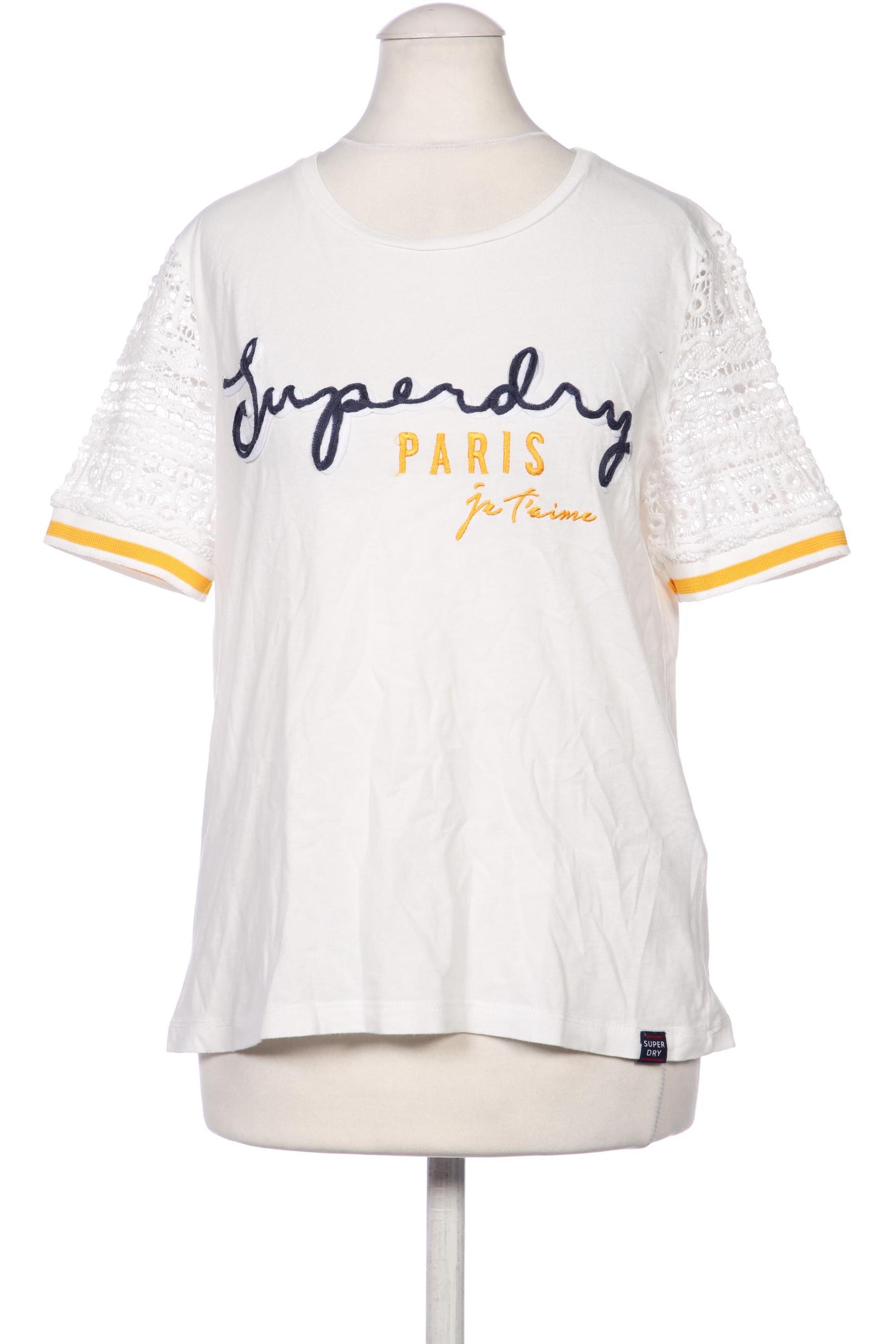 

Superdry Damen T-Shirt, weiß, Gr. 36