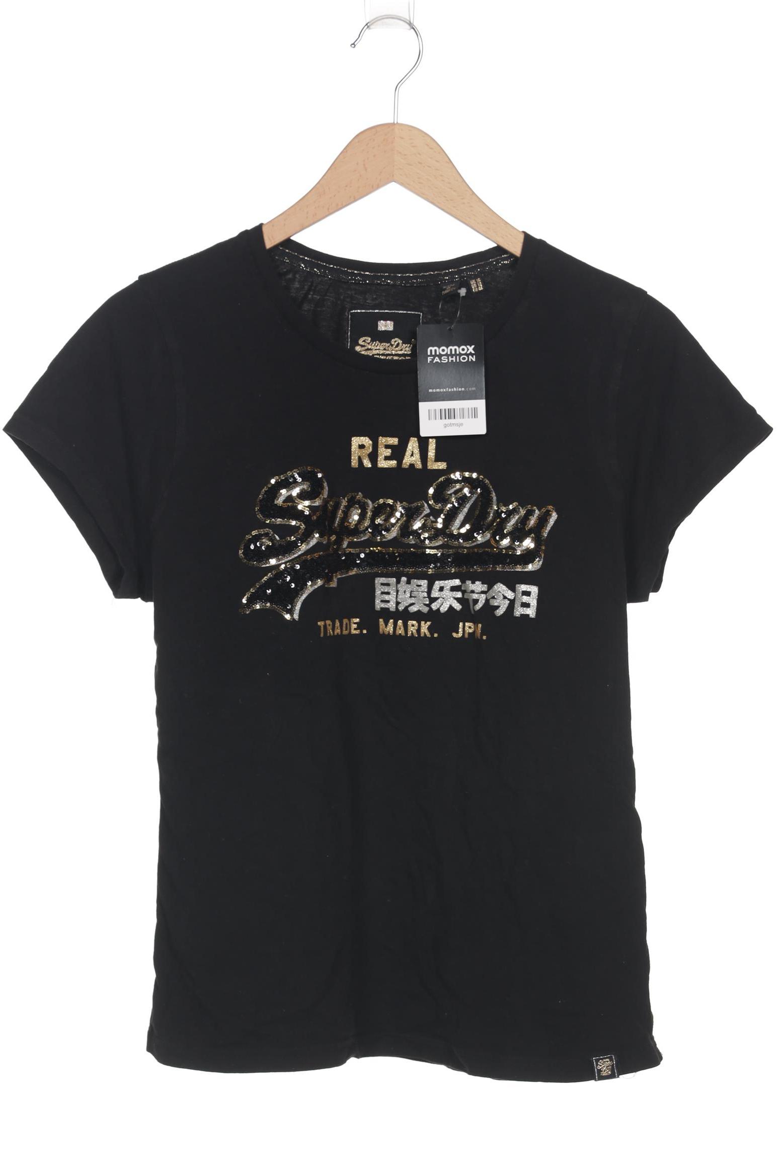 

Superdry Damen T-Shirt, schwarz, Gr. 44