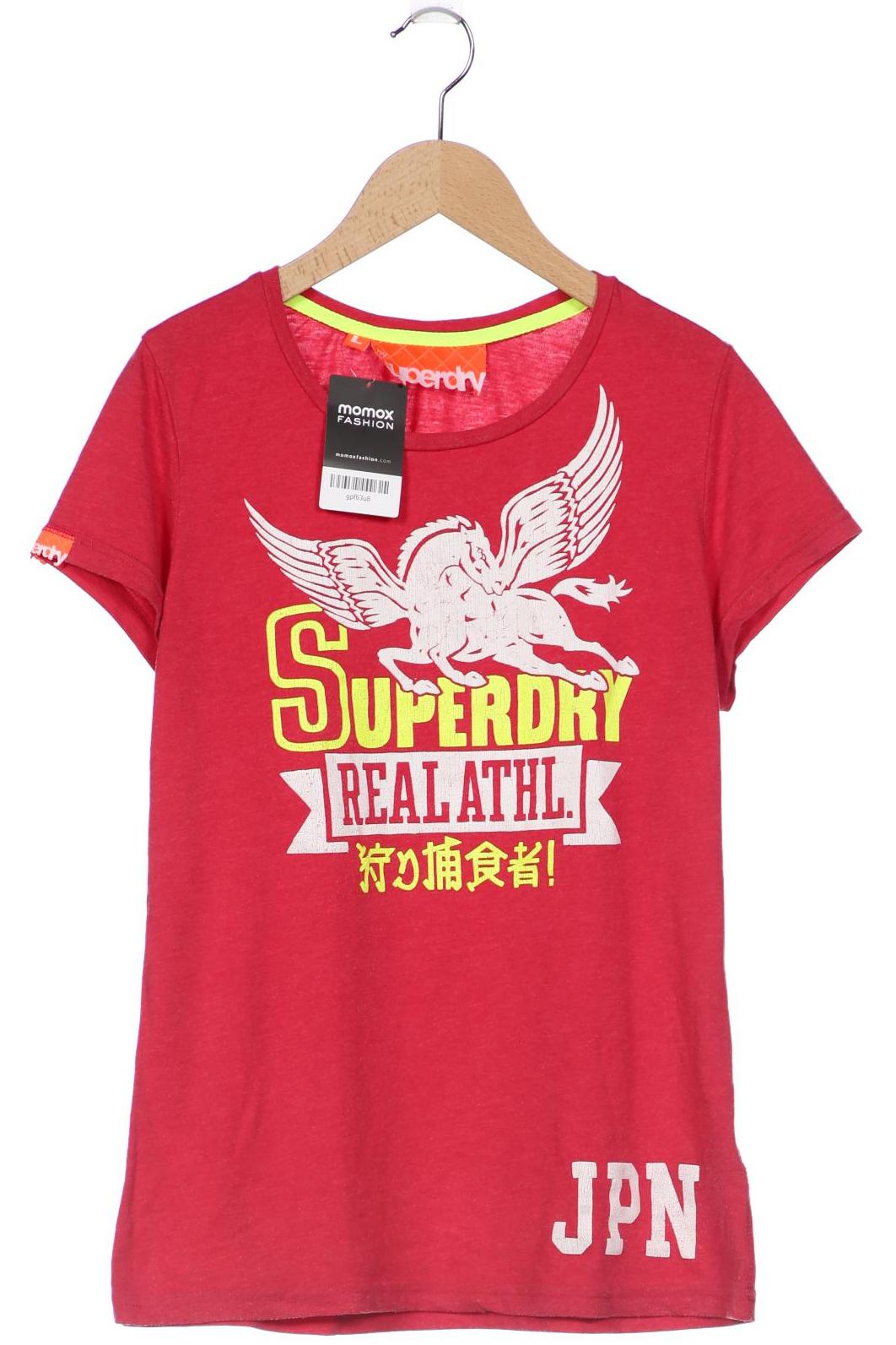 

Superdry Damen T-Shirt, pink, Gr. 42